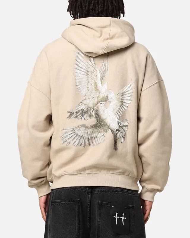 Saint Morta Doves Vintage Hoodie Stone sold by Culture Kings