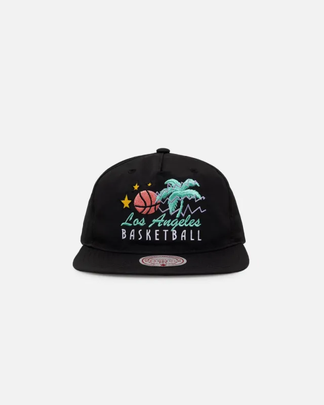 Mitchell & Ness Los Angeles Lakers Sunset Origin Snapback Black sold by Culture Kings