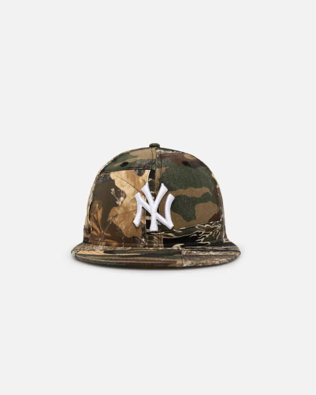 New Era New York Yankees 'Patchwork Camo' 59FIFTY Fitted Woodland Camo sold by Culture Kings