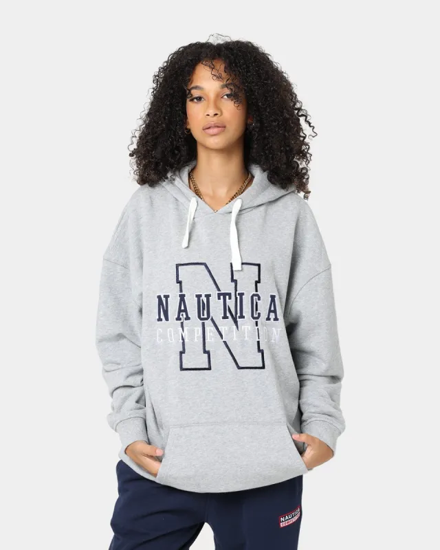 Nautica Flanker Oversized Hoodie 112 Grey Marl made by Culture Kings