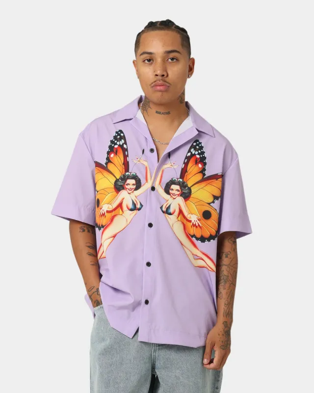 Playboy By CK Butterfly Party Shirt Purple sold by Culture Kings