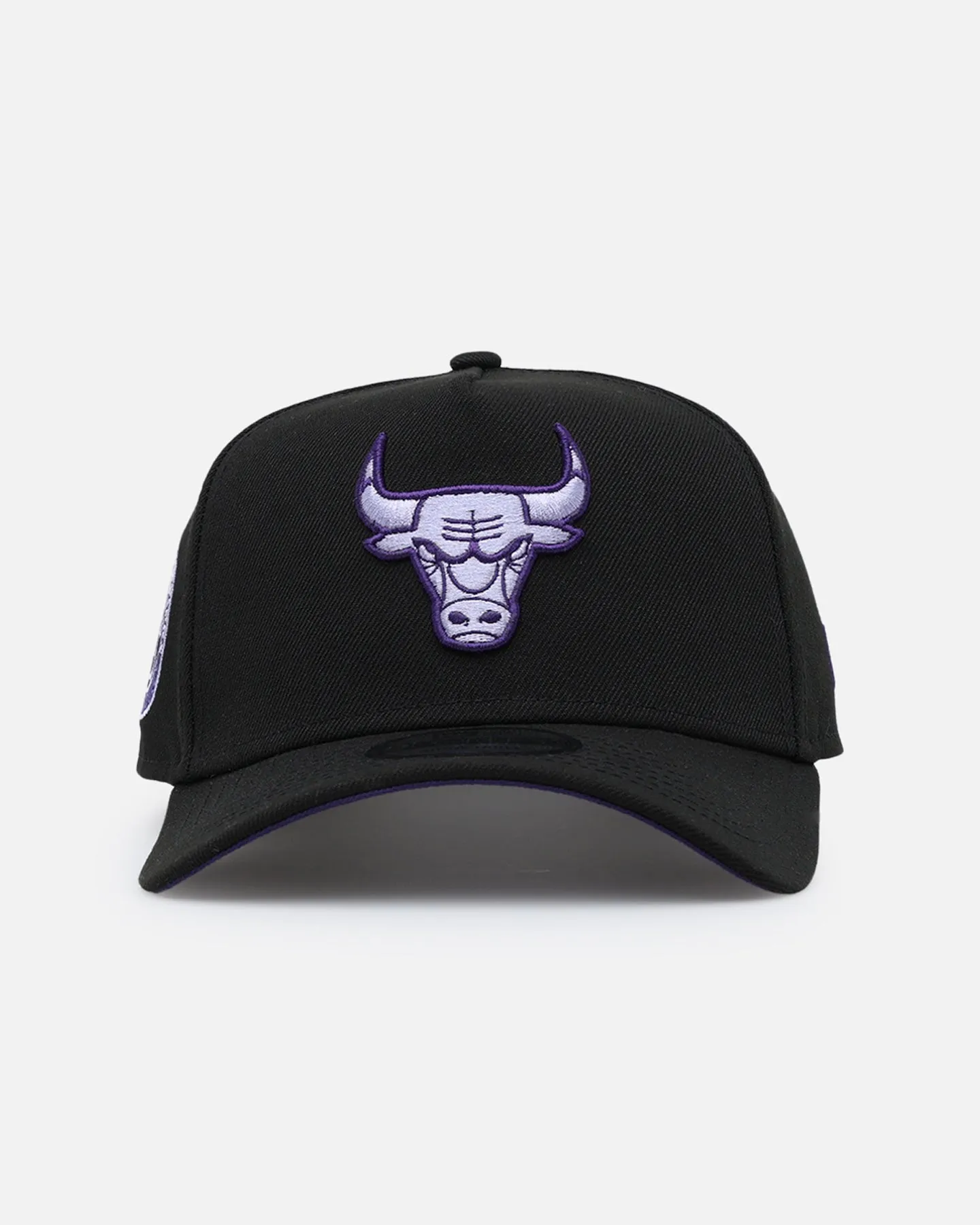 New Era Chicago Bulls 'Purple Haze' 9FORTY A-Frame Snapback Black/Purple sold by Culture Kings