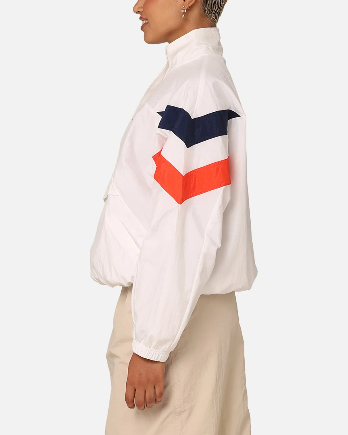 Adidas Women's Half-Zip Windbreaker Jacket Cloud White sold by Culture Kings product image thumbnail 5