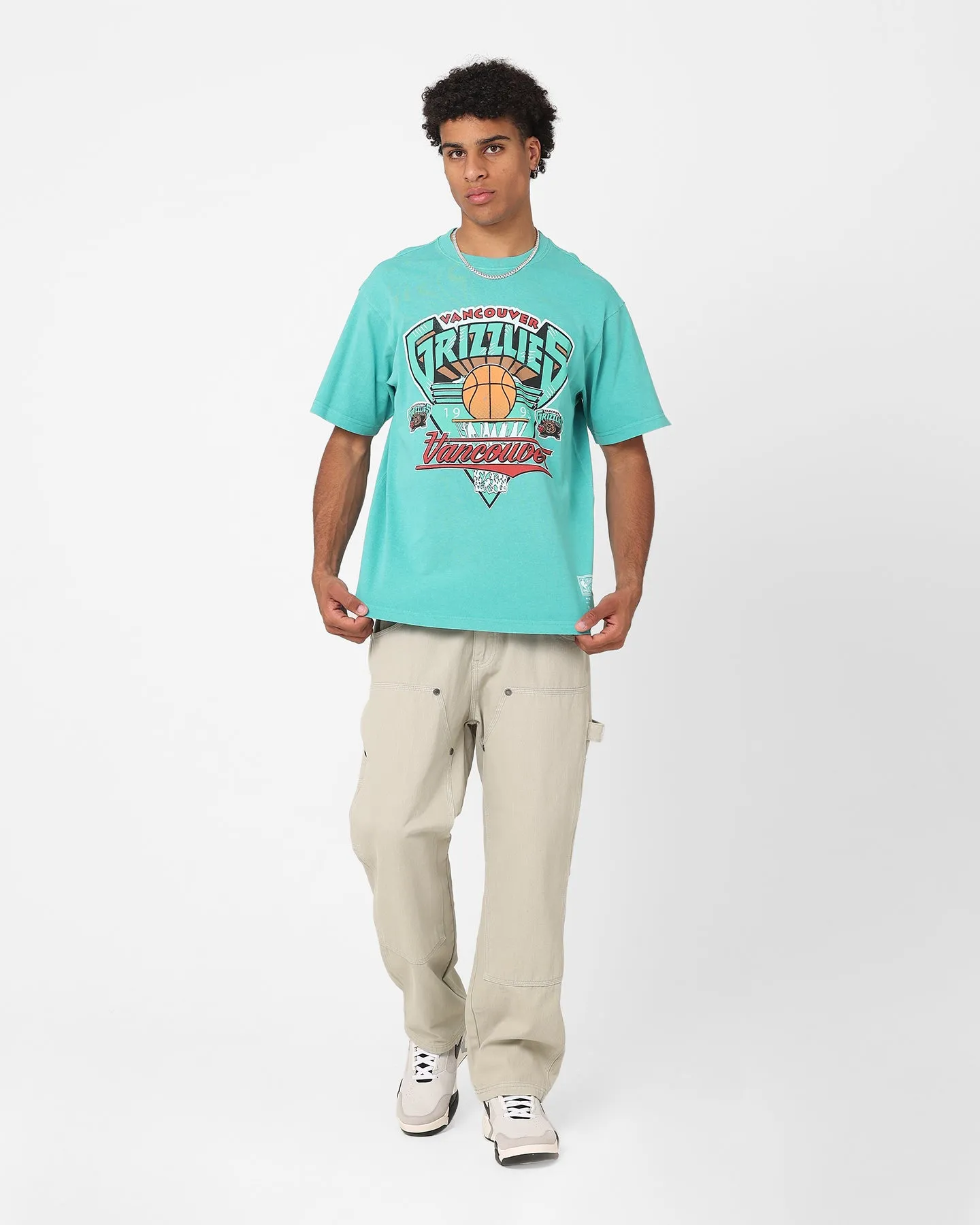 Mitchell & Ness Vancouver Grizzlies '95 Season T-Shirt Teal sold by Culture Kings product image thumbnail 2