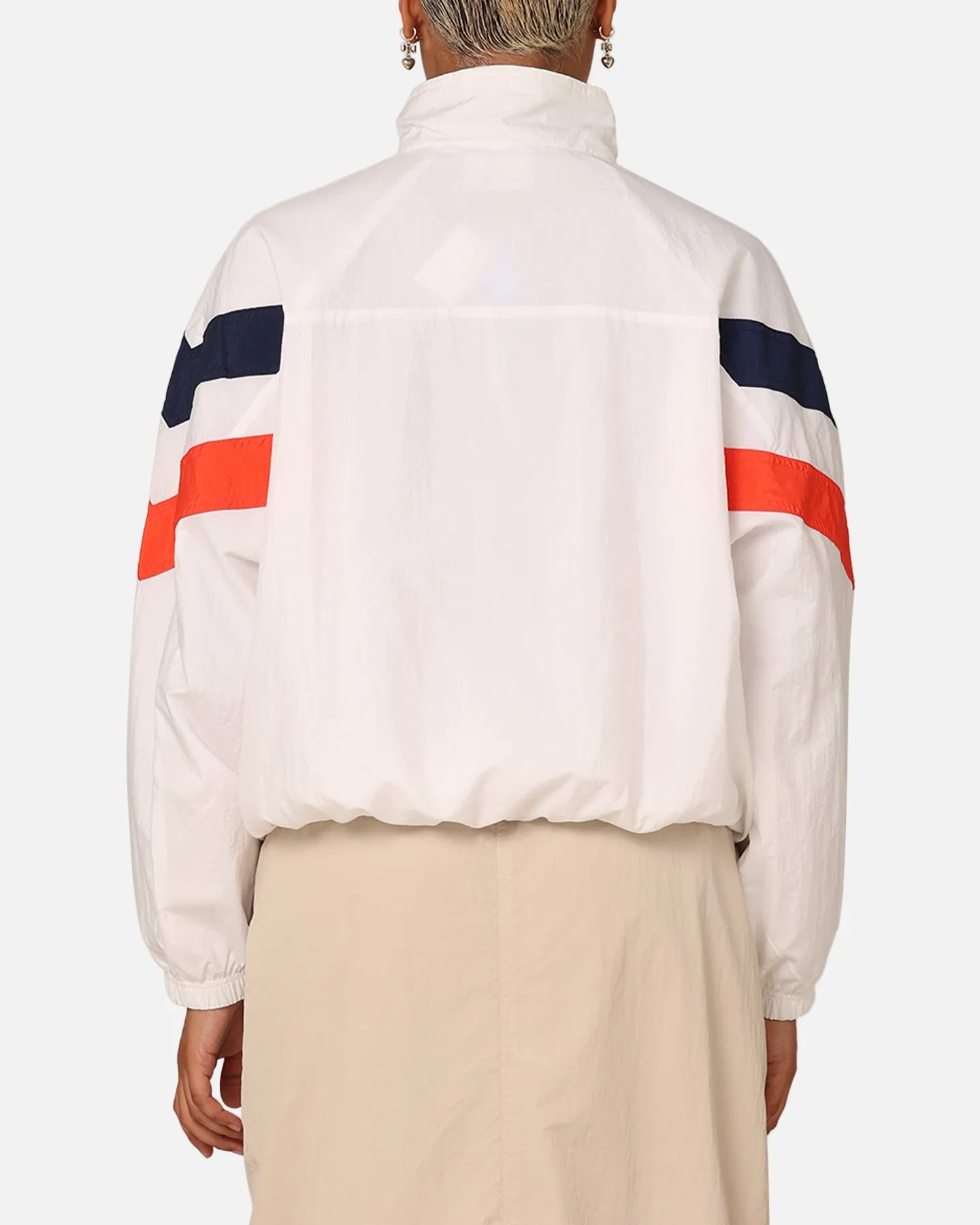 Adidas Women's Half-Zip Windbreaker Jacket Cloud White sold by Culture Kings product image thumbnail 3