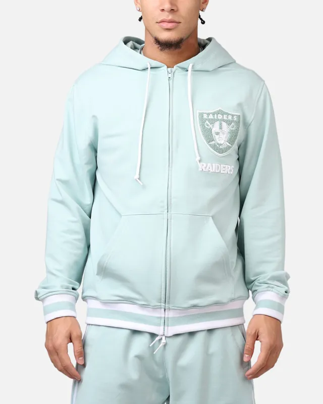 New Era Las Vegas Raiders 'Logo Select Mint' Full Zip Hoodie Mint/White sold by Culture Kings