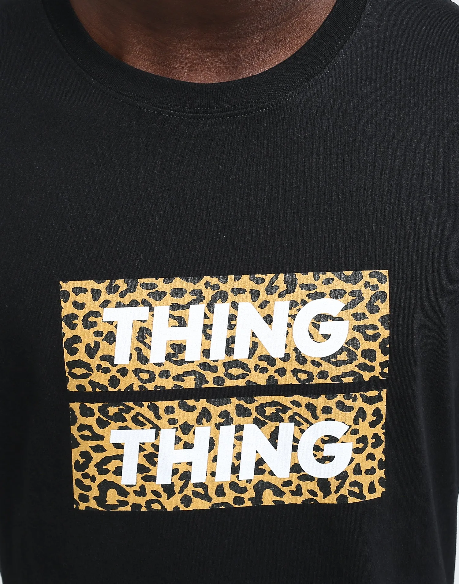 Thing Thing Mid Tee Black/Leopard sold by Culture Kings product image thumbnail 2