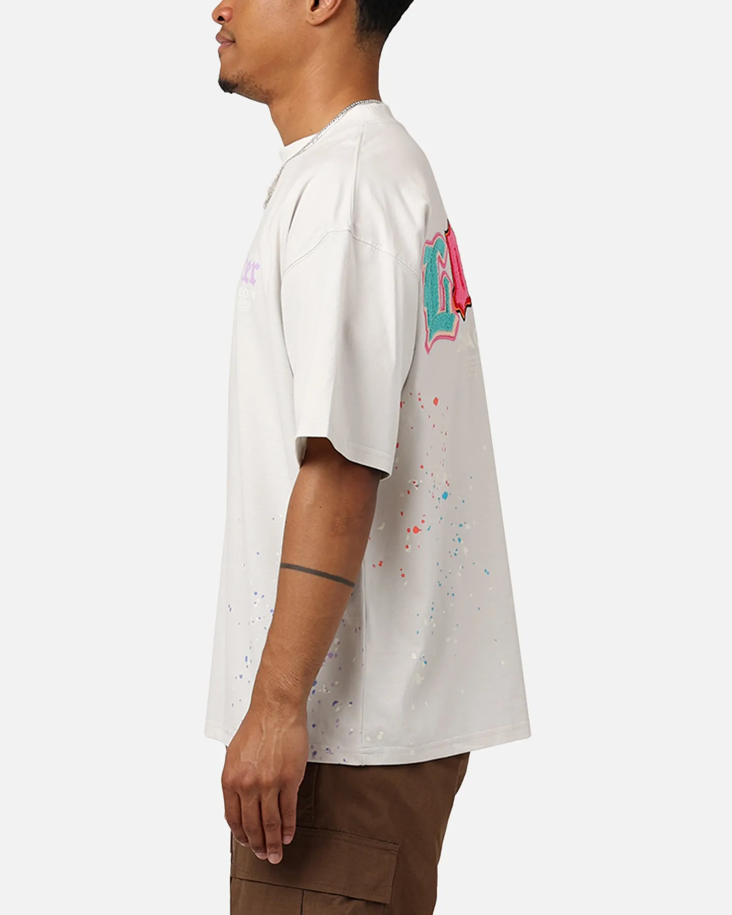 Loiter Chaos Theory T-Shirt Grey sold by Culture Kings product image thumbnail 5