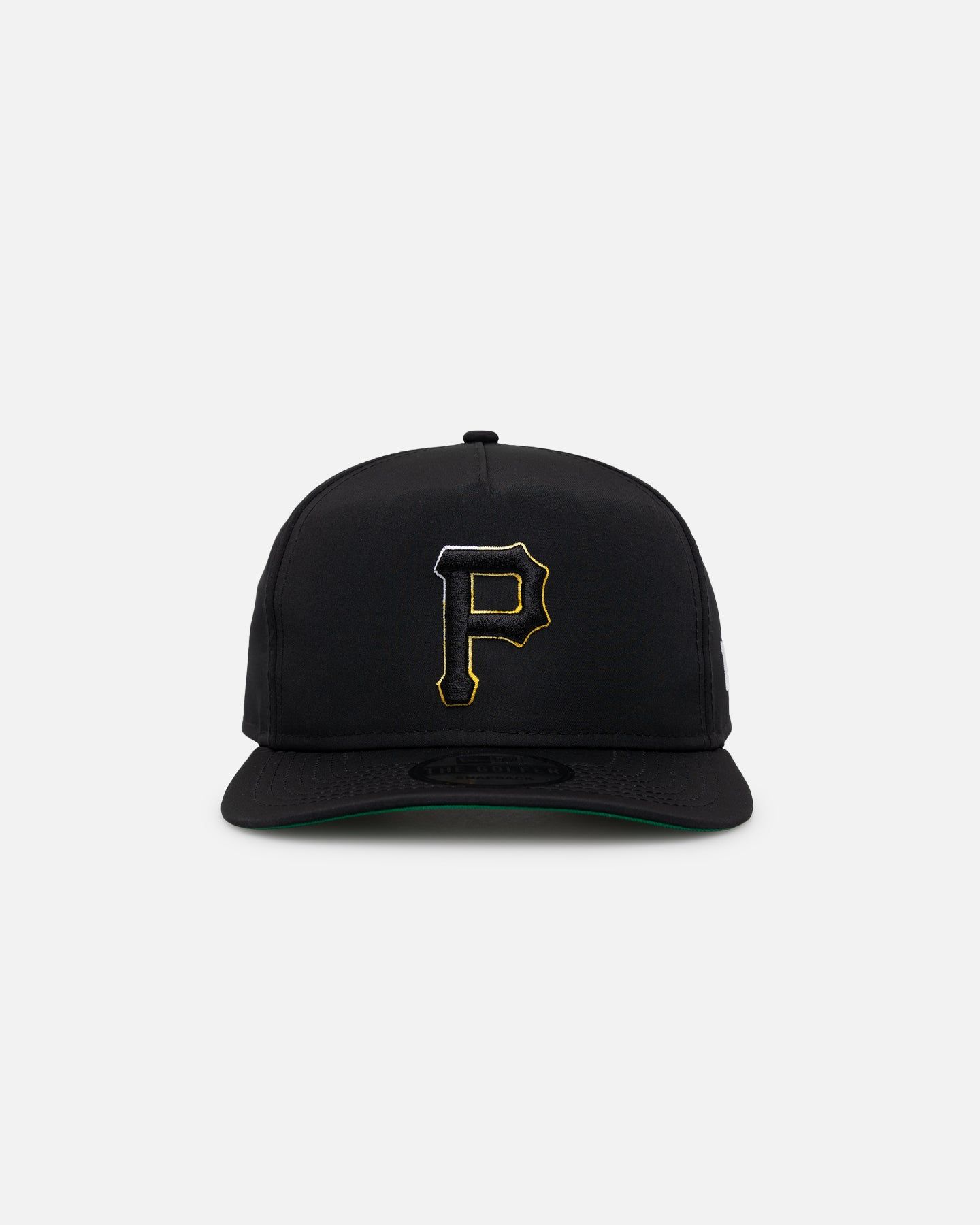 New Era Pittsburgh Pirates Golfer Pre-Curved Snapback Black/OTC sold by Culture Kings