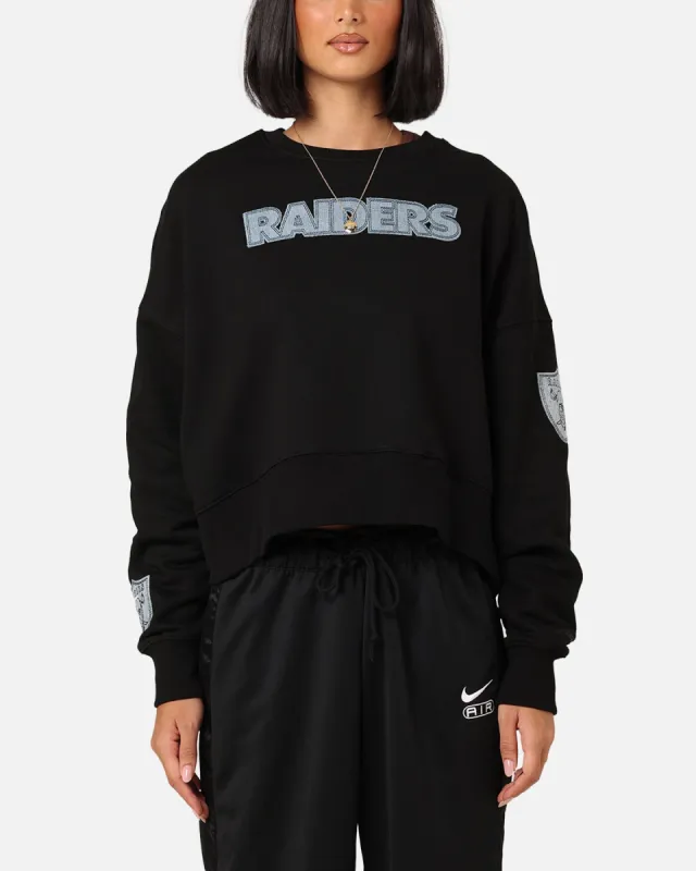Pro Standard Women's Las Vegas Raiders Crewneck Black sold by Culture Kings
