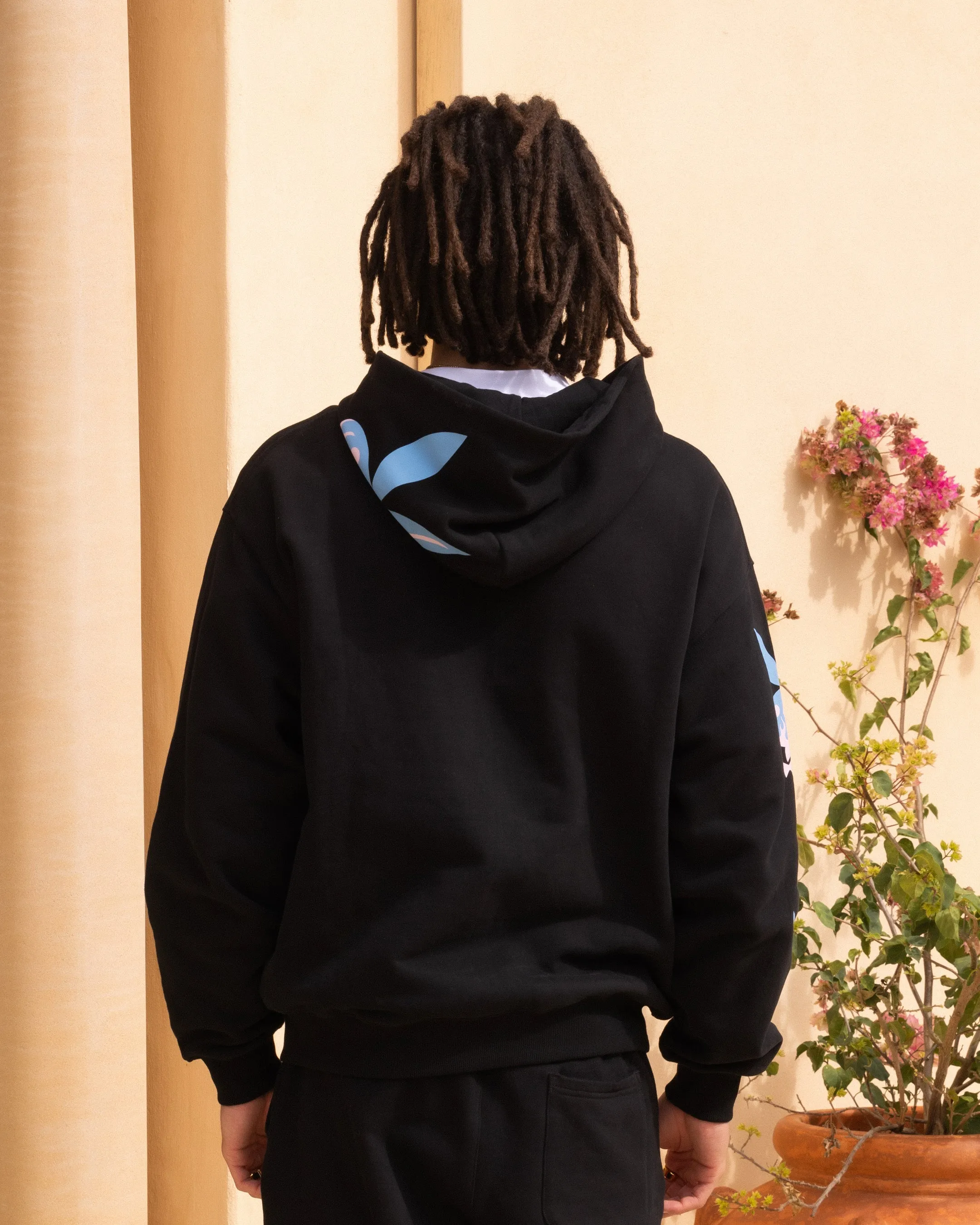 Playboy By Culture Kings Lit Bunny Fully Zip Hoodie Black sold by Culture Kings product image thumbnail 5