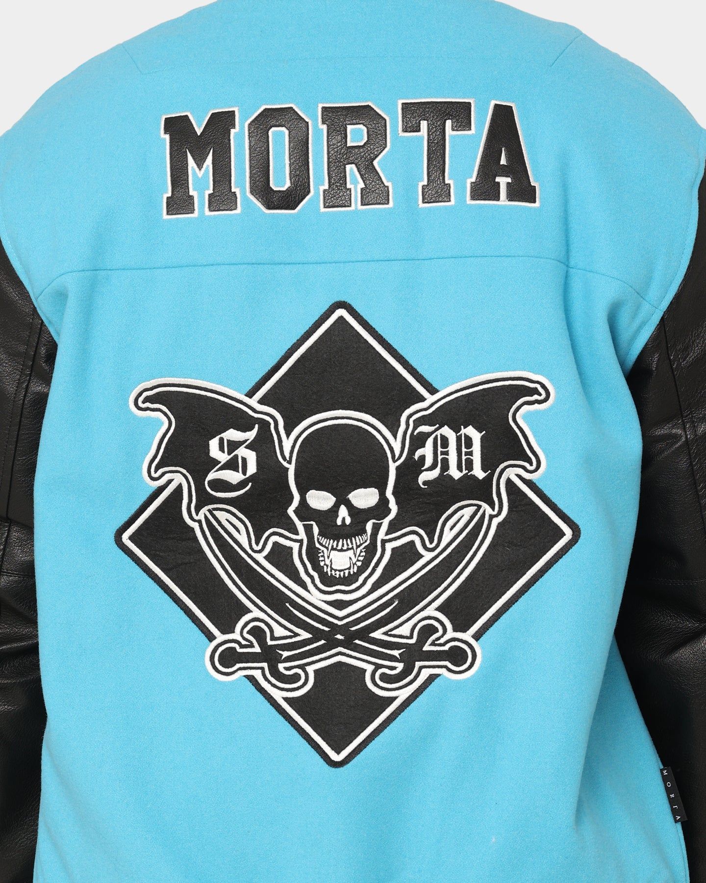 Saint Morta Graveyard Varsity Jacket Cyan sold by Culture Kings product image thumbnail 5