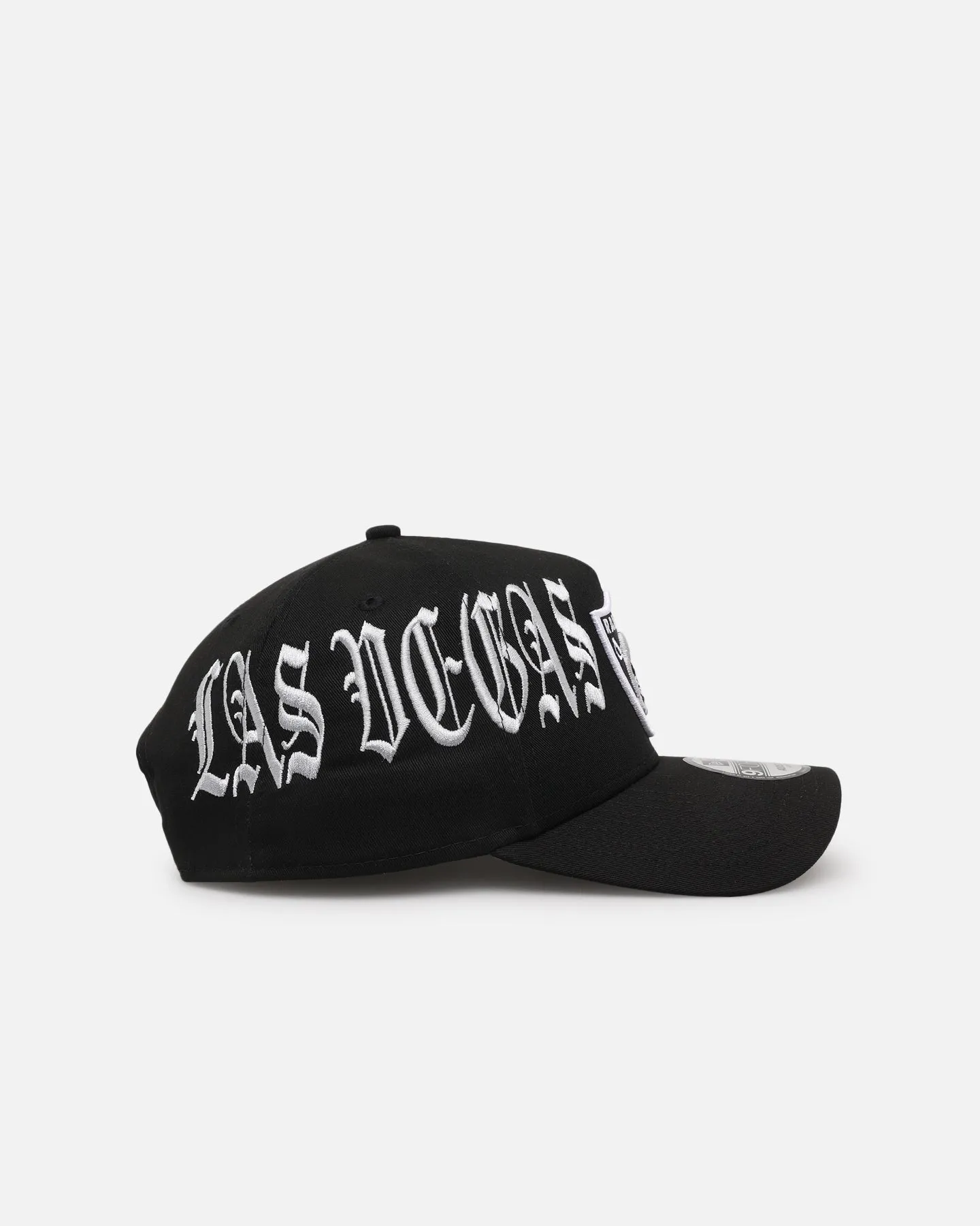 New Era Las Vegas Raiders 'Gothic Script' 9FORTY A-Frame Snapback Black/Grey sold by Culture Kings product image thumbnail 3