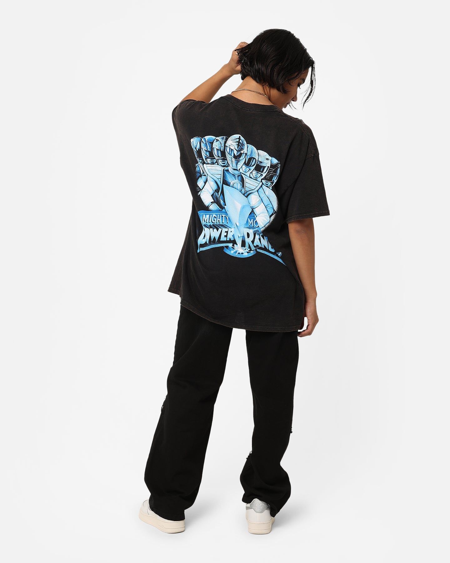 American Thrift X Power Rangers Mighty Morphin Vintage T-Shirt Black Wash sold by Culture Kings product image thumbnail 8