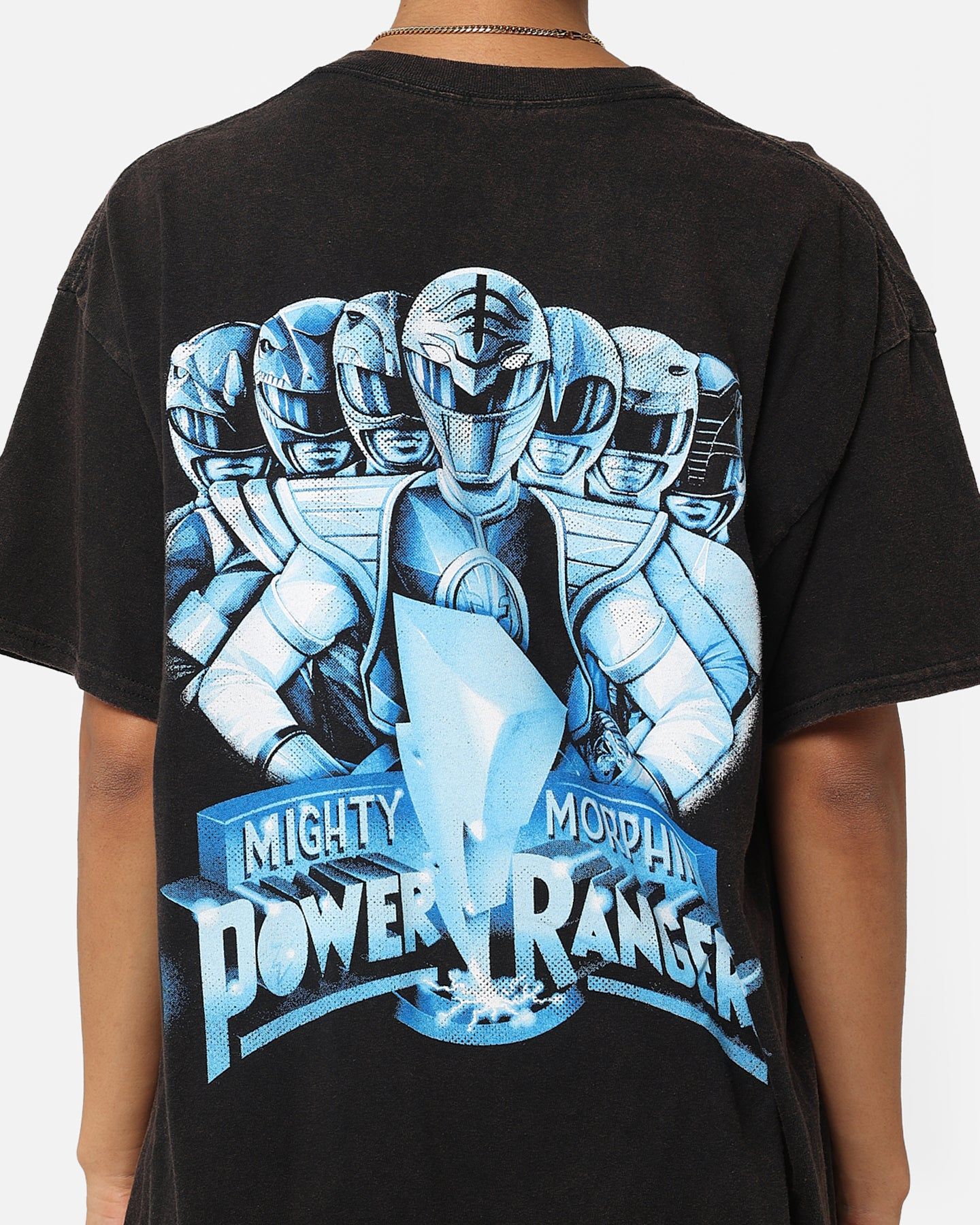 American Thrift X Power Rangers Mighty Morphin Vintage T-Shirt Black Wash sold by Culture Kings product image thumbnail 5