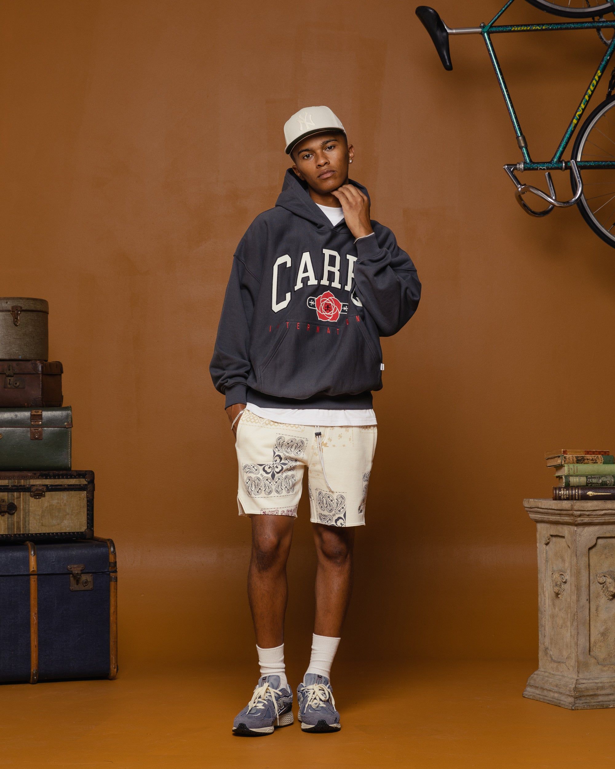 Carre Rose International Oversized Hoodie Coal sold by Culture Kings product image thumbnail 2