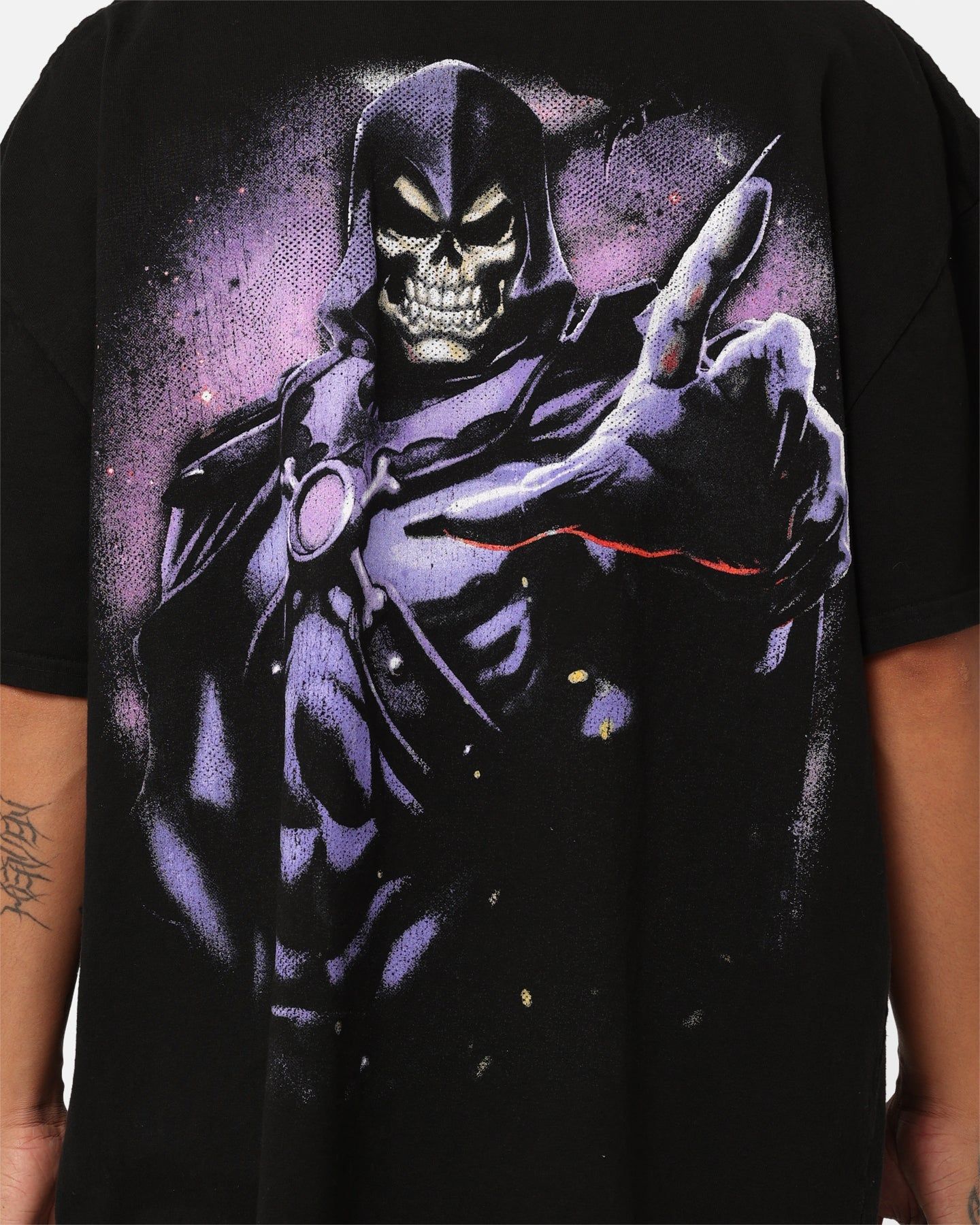 American Thrift X Masters Of The Universe Skeletor Heavyweight T-Shirt Black sold by Culture Kings product image thumbnail 5