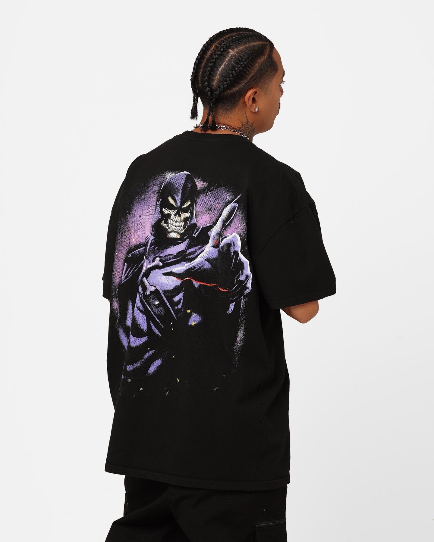American Thrift X Masters Of The Universe Skeletor Heavyweight T-Shirt Black sold by Culture Kings product image thumbnail 2