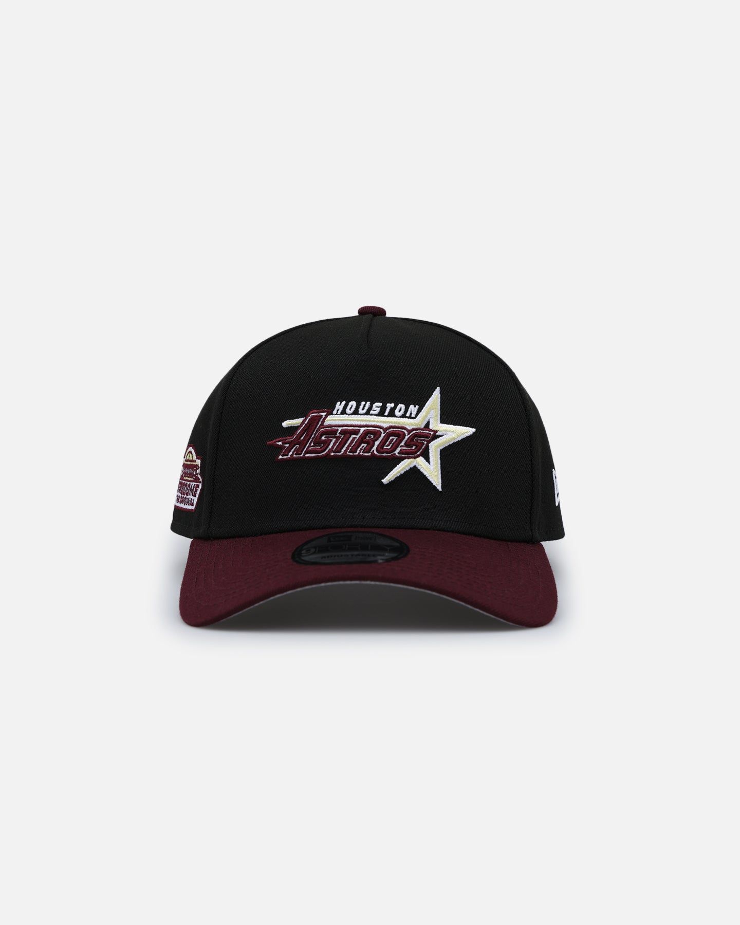 New Era Houston Astros 'Burgundy Bounceback' 9FORTY A-Frame Snapback Black/Maroon sold by Culture Kings product image thumbnail 5
