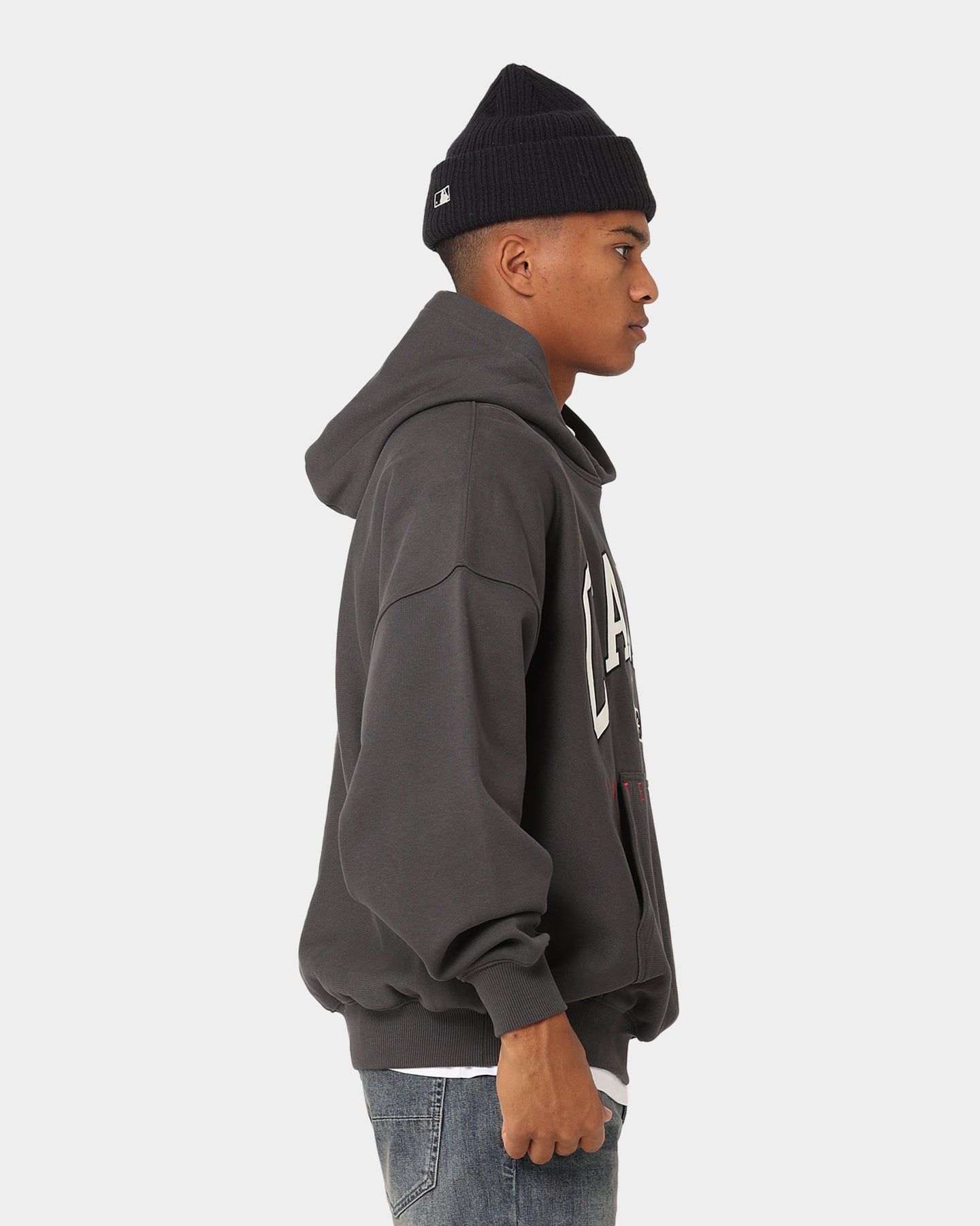 Carre Rose International Oversized Hoodie Coal sold by Culture Kings product image thumbnail 7