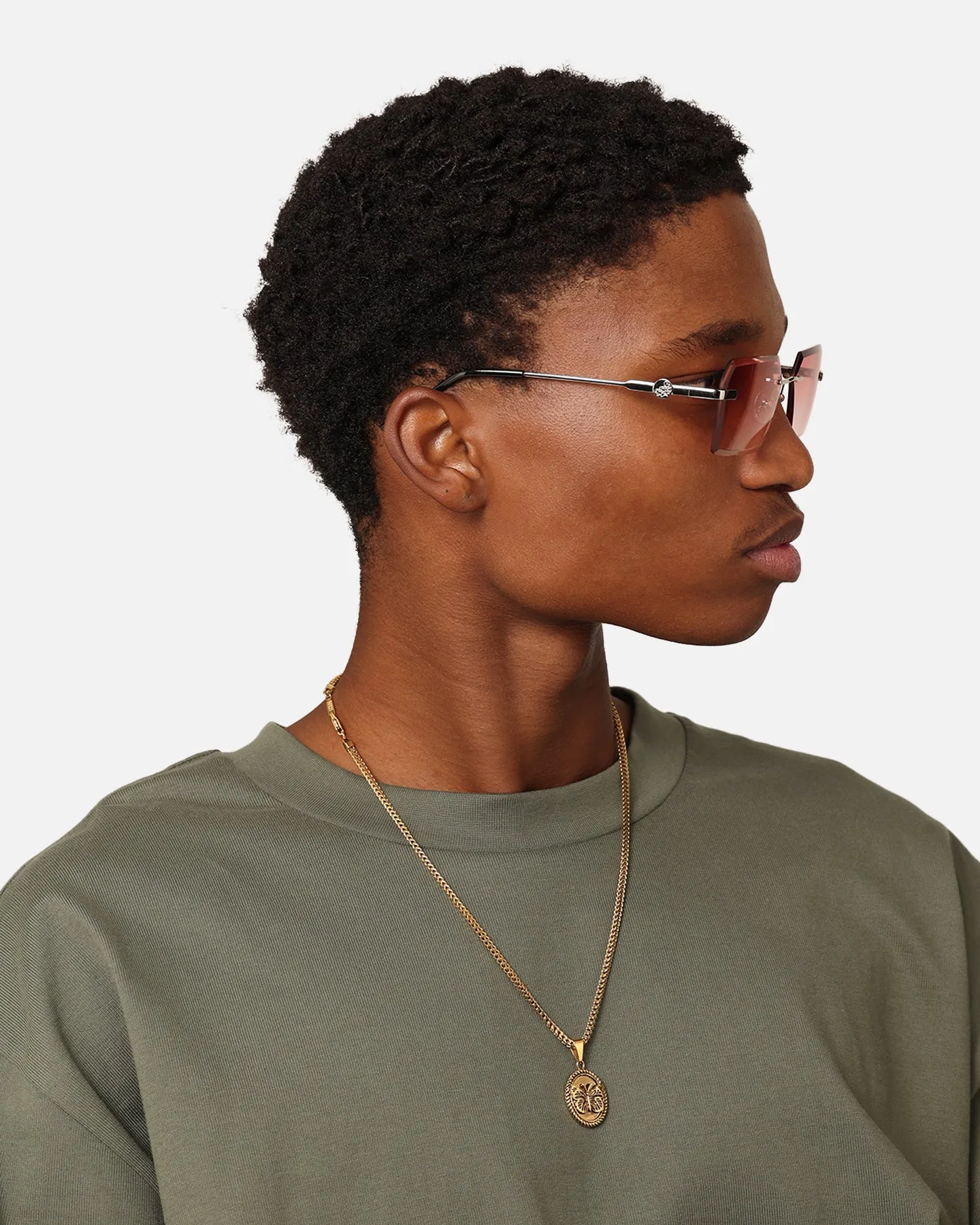 Belvoir & Co Kennedy Sunglasses Burnt Red/Silver sold by Culture Kings product image thumbnail 3