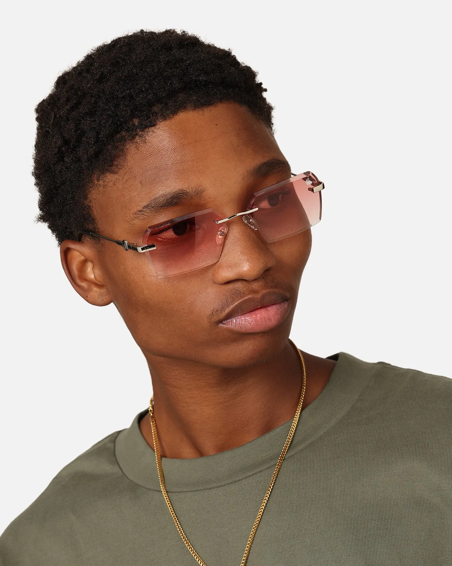 Belvoir & Co Kennedy Sunglasses Burnt Red/Silver sold by Culture Kings