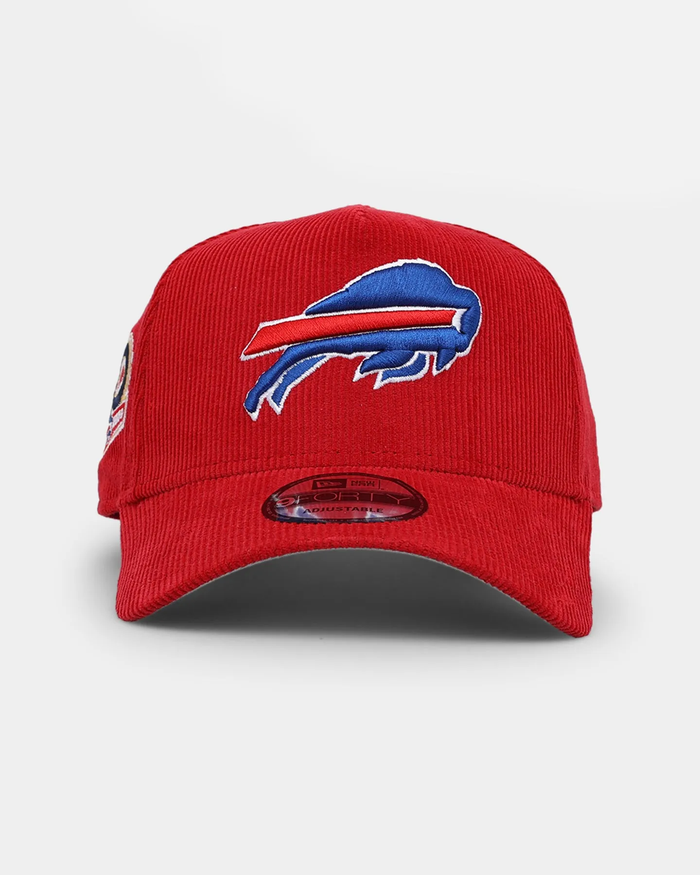 New Era Buffalo Bills 'NFL Season' Corduroy 9FORTY A-Frame Snapback Red/OTC sold by Culture Kings