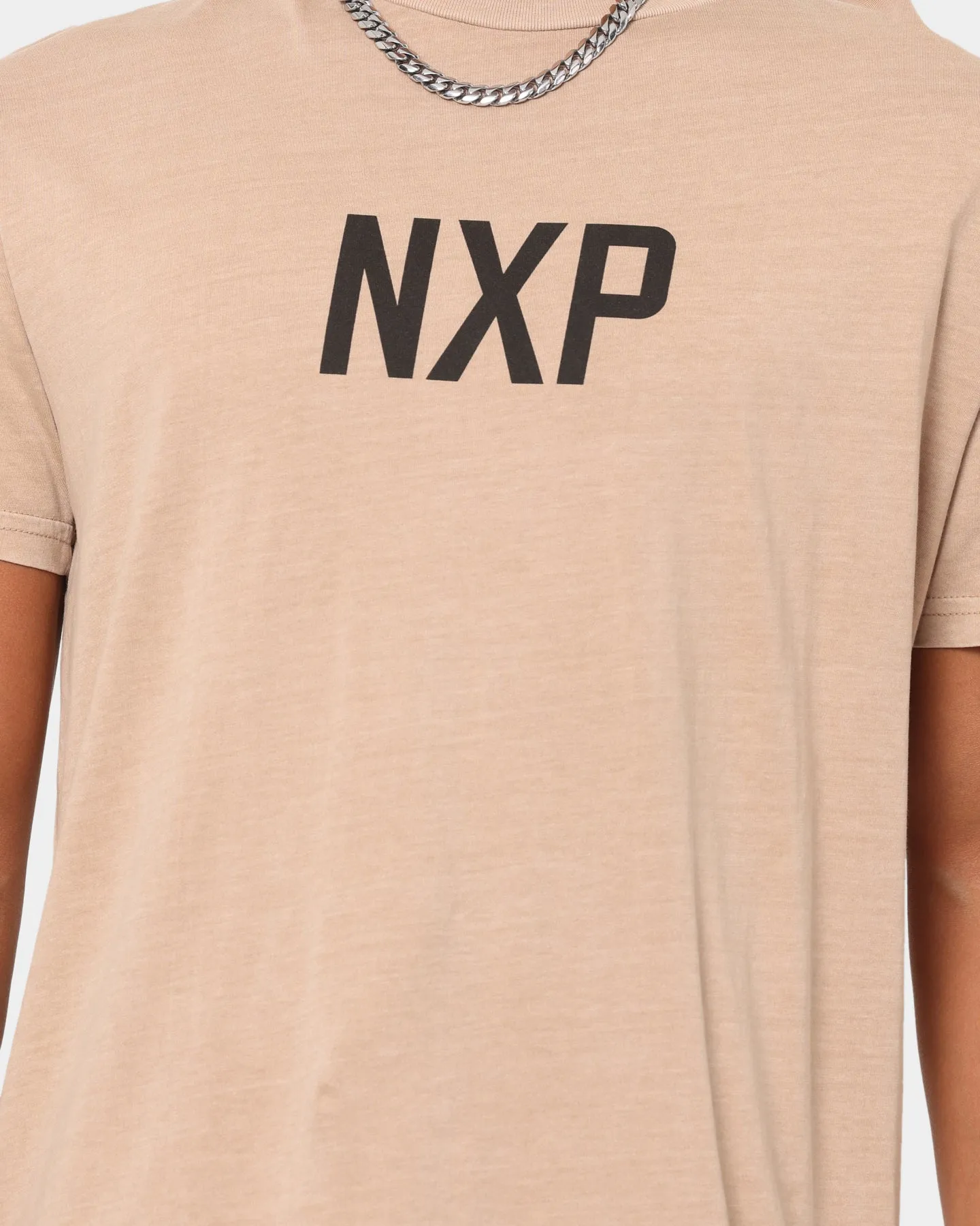 Nena and Pasadena Heightened Cape Back T-Shirt Acid Warm Taupe sold by Culture Kings product image thumbnail 3