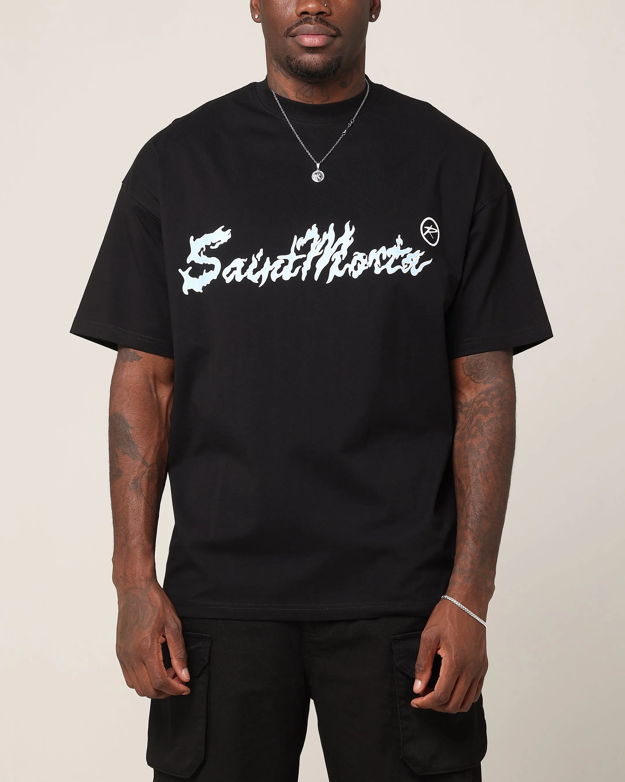 Saint Morta Lover Premium T-Shirt Black sold by Culture Kings
