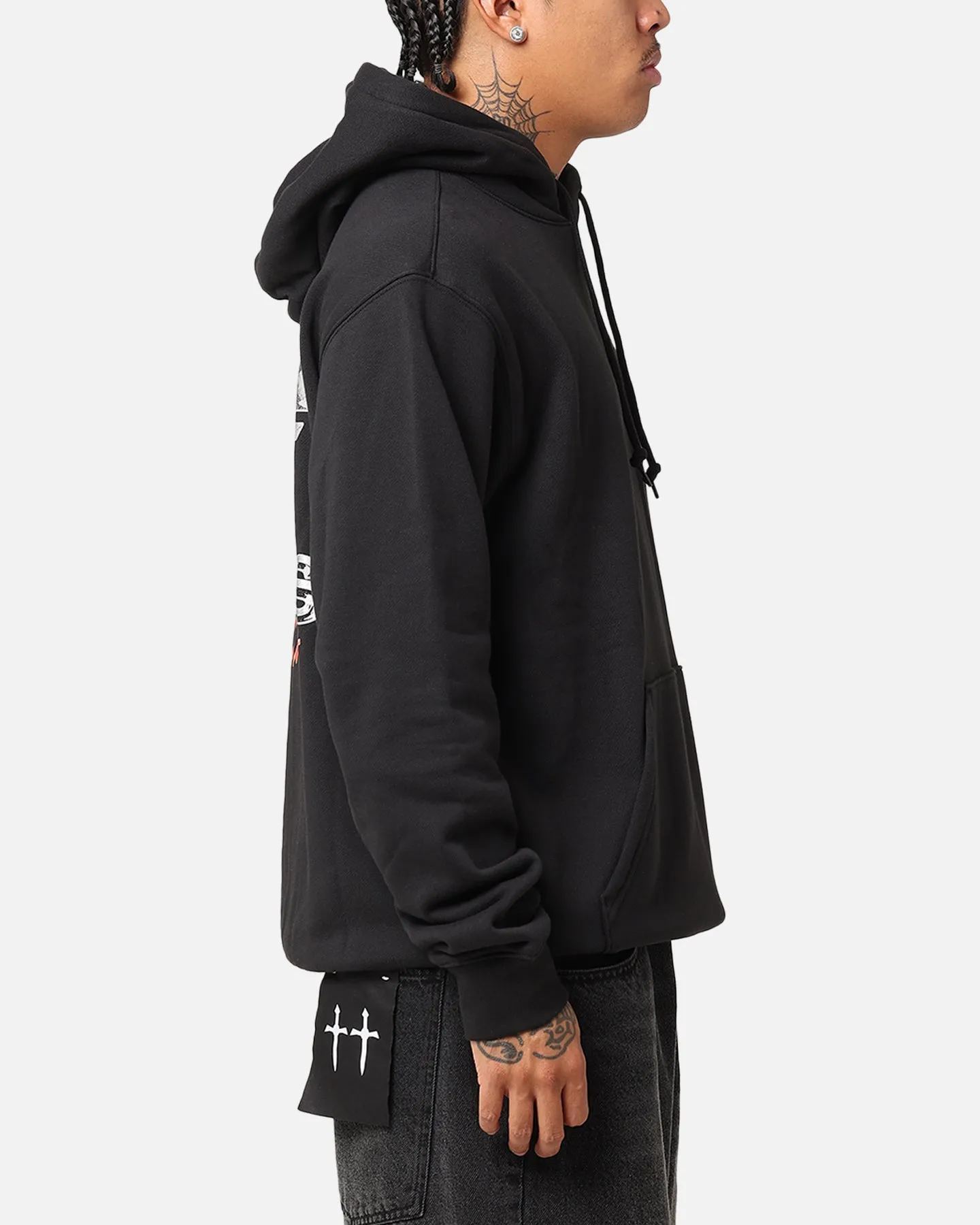Adidas Trefoil Hoodie Black sold by Culture Kings product image thumbnail 5