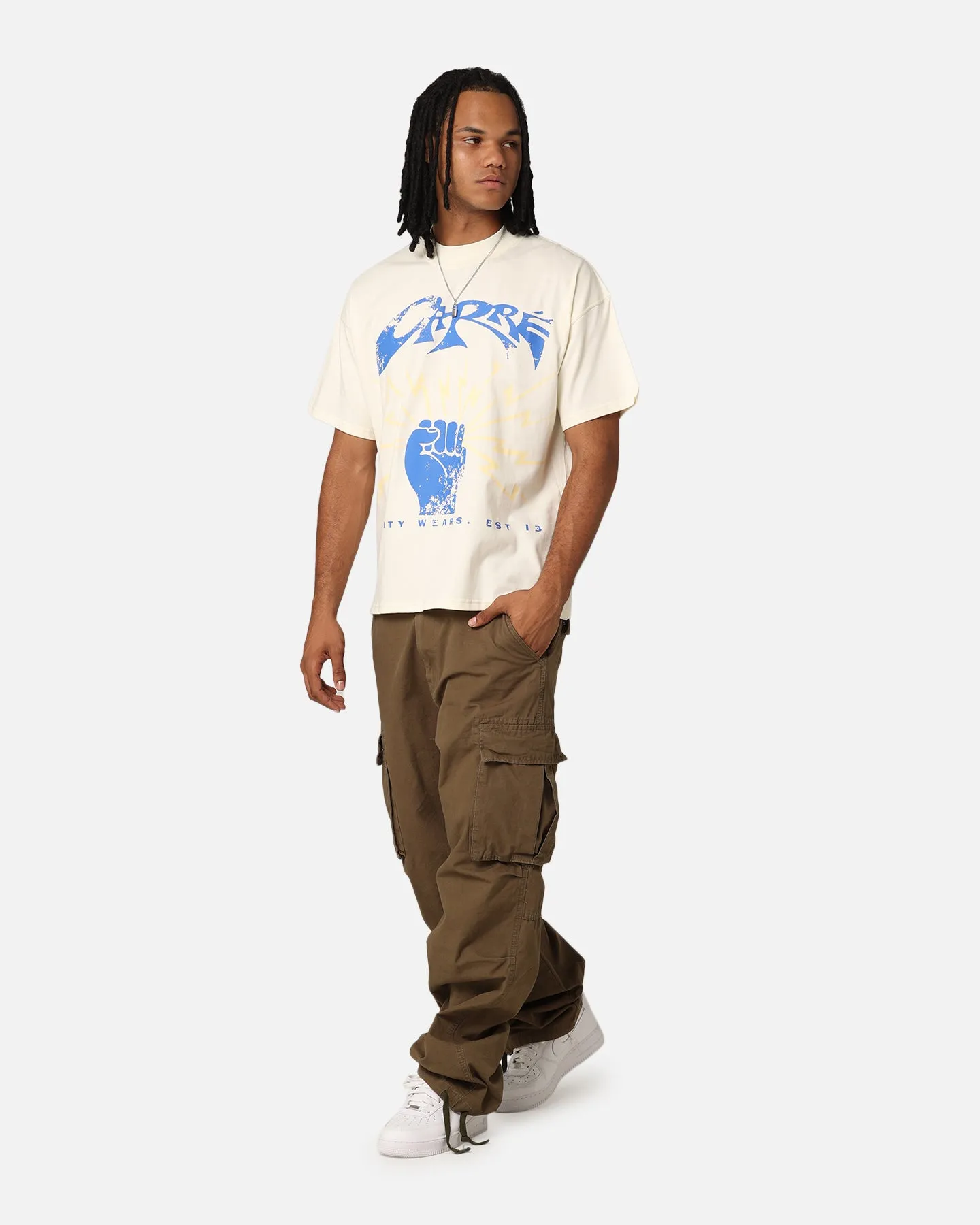 Carré Revolution 13 Oversized T-Shirt Off White sold by Culture Kings product image thumbnail 3