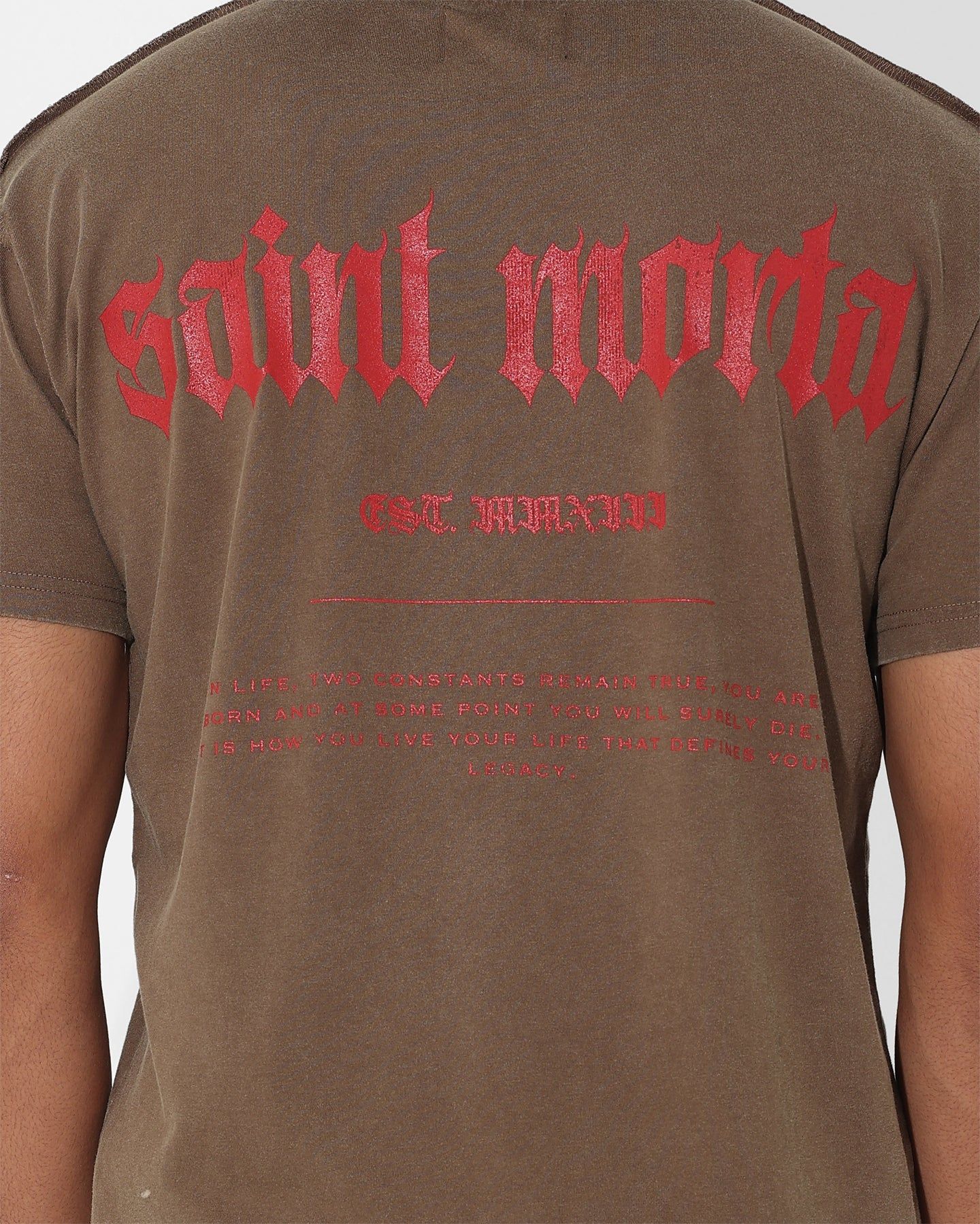 Saint Morta Legacy Lafayette T-Shirt Vintage Brown sold by Culture Kings product image thumbnail 5