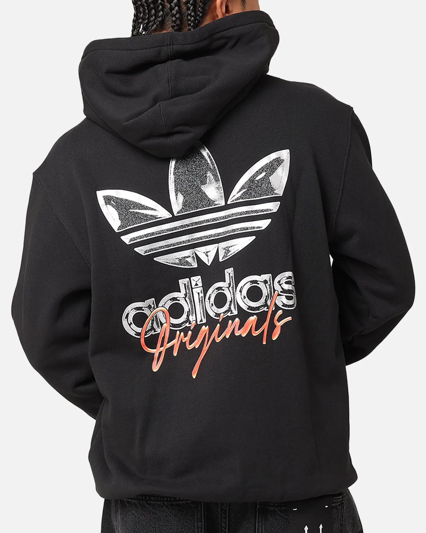 Adidas Trefoil Hoodie Black sold by Culture Kings product image thumbnail 2