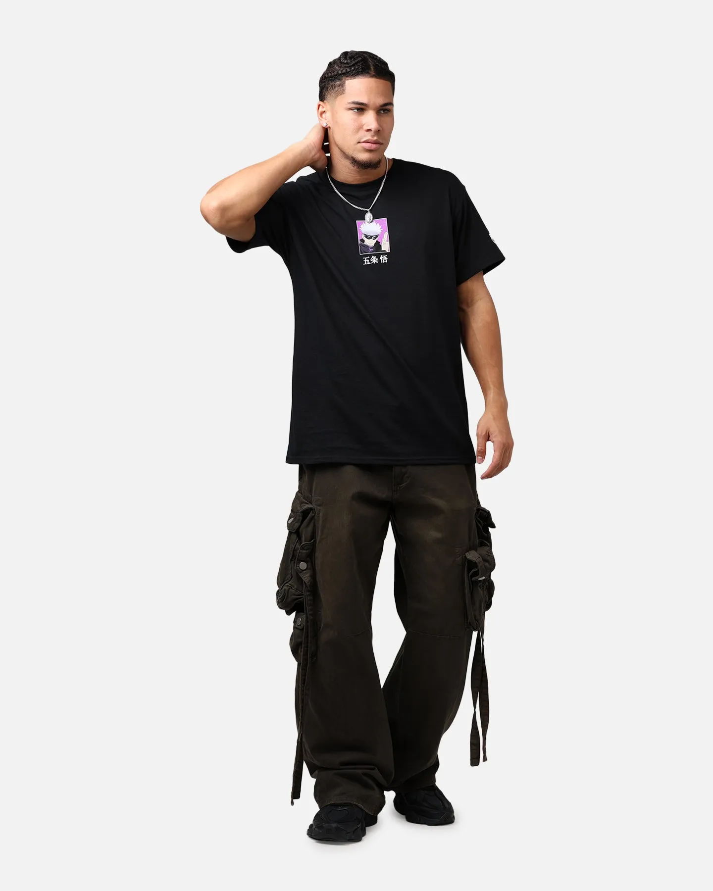 Goat Crew X jujutsu kaisen Gojo T-Shirt Black sold by Culture Kings product image thumbnail 3