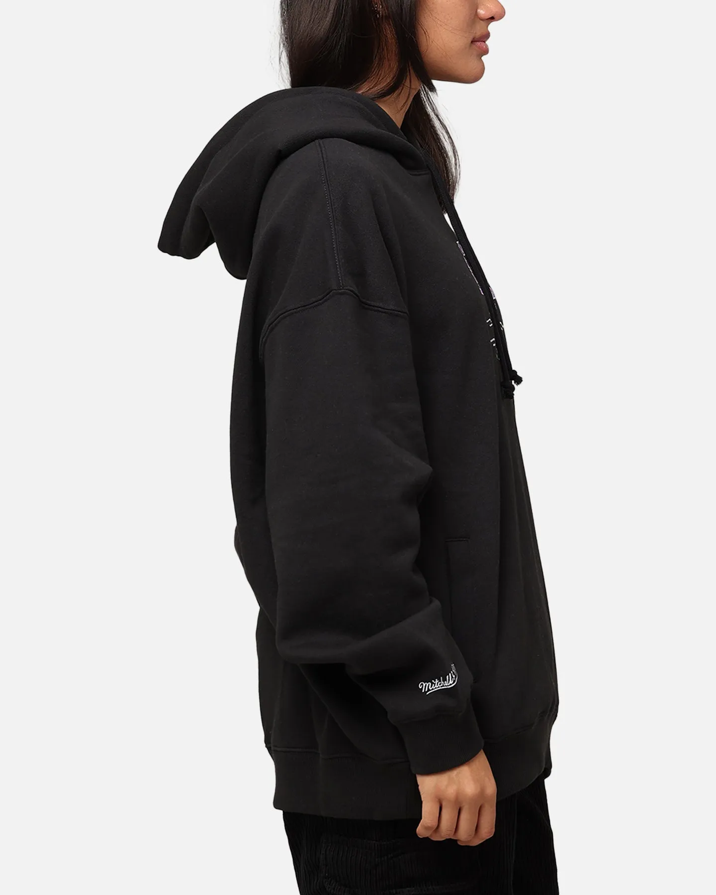 Mitchell & Ness Los Angeles Lakers Letterman Hoodie Black sold by Culture Kings product image thumbnail 5