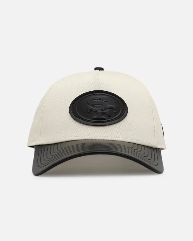 NEW ERA ☆ 'Leather Visor' 9FORTY A-Frame Snapback レザー New Era Chicago White Sox 'Leather Visor' 9FORTY A-Frame