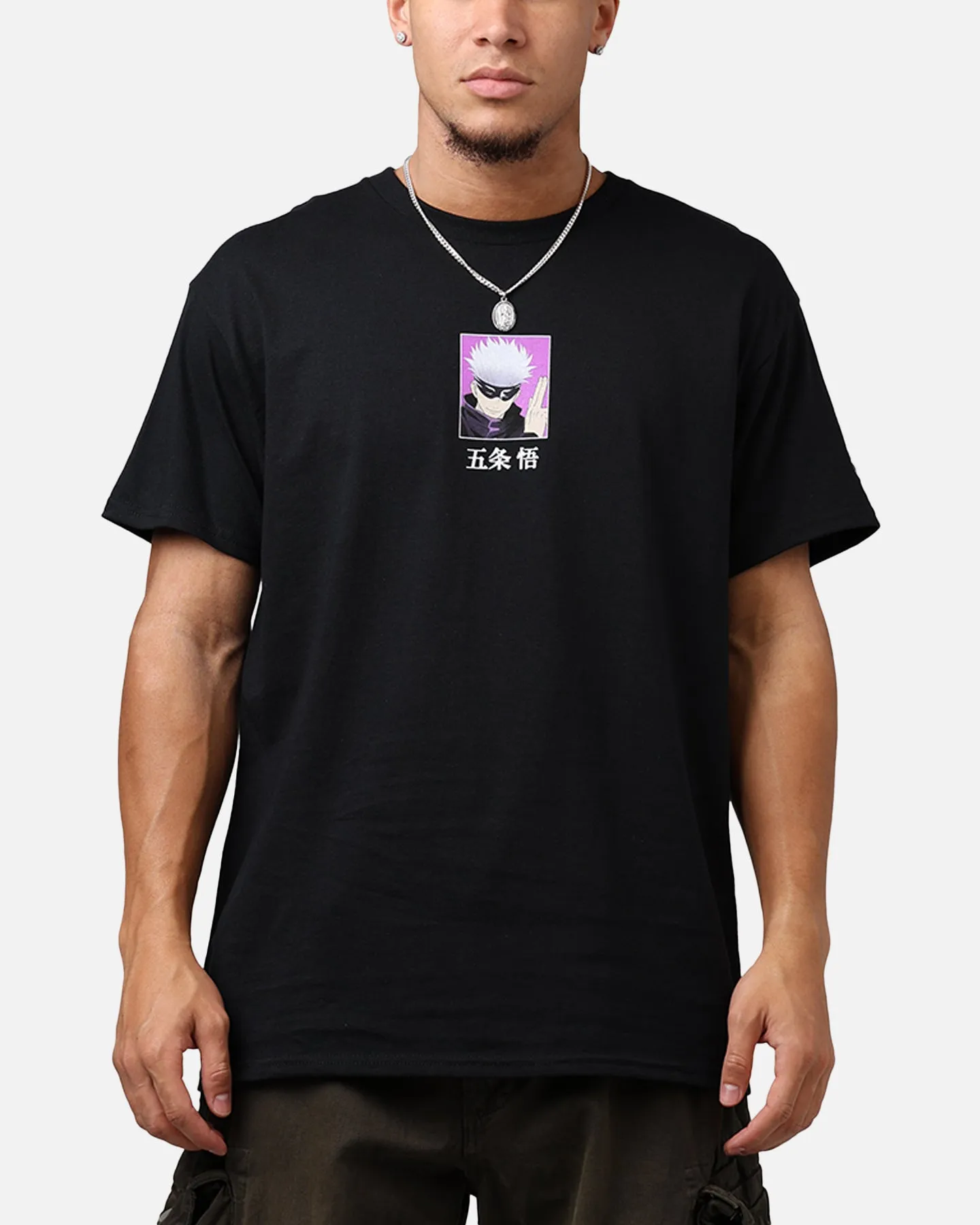 Goat Crew X jujutsu kaisen Gojo T-Shirt Black sold by Culture Kings product image thumbnail 2