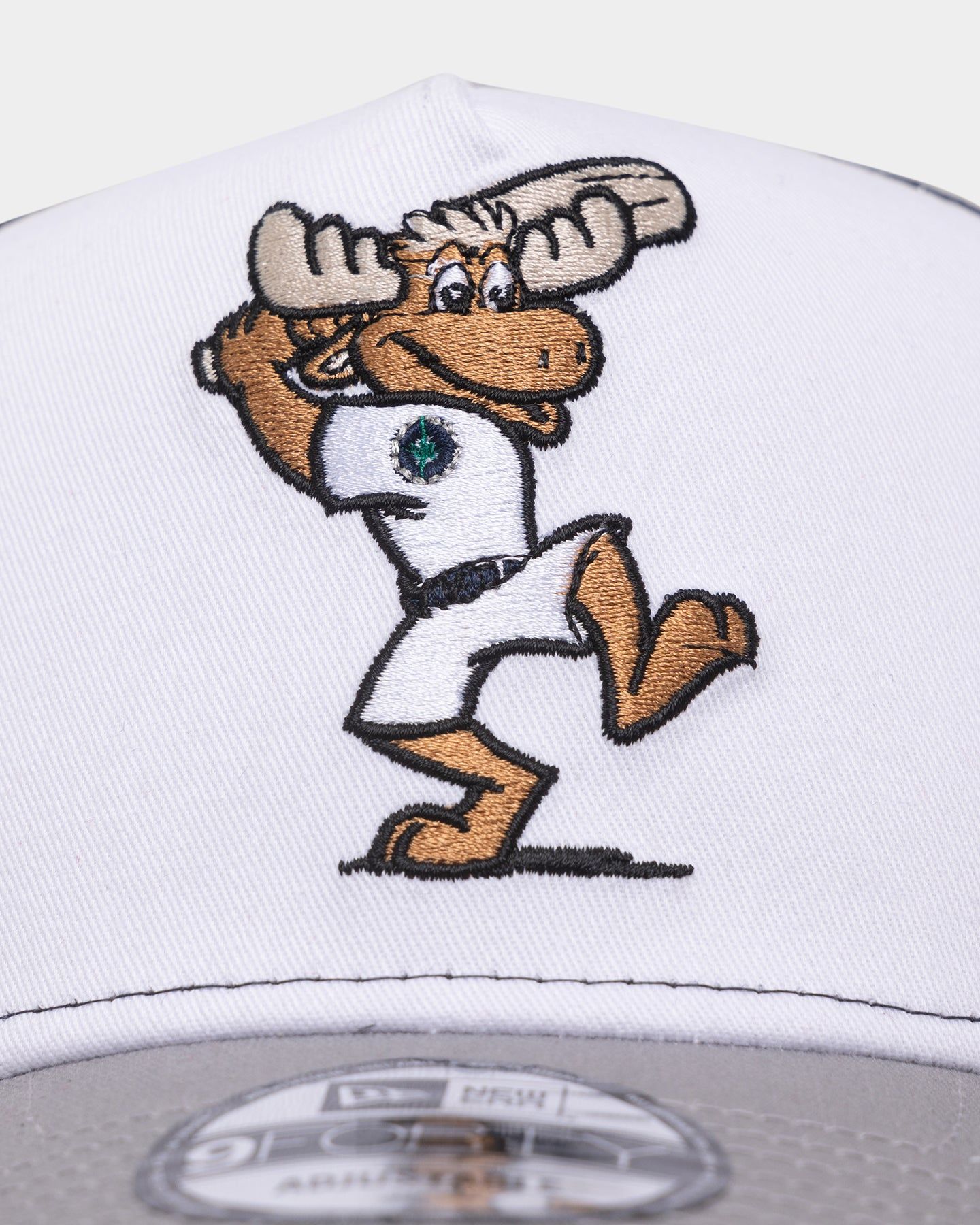 New Era Seattle Mariners 'Mascot Magic' Foam Front 9FORTY A-Frame Trucker Snapback White/Grey sold by Culture Kings product image thumbnail 5