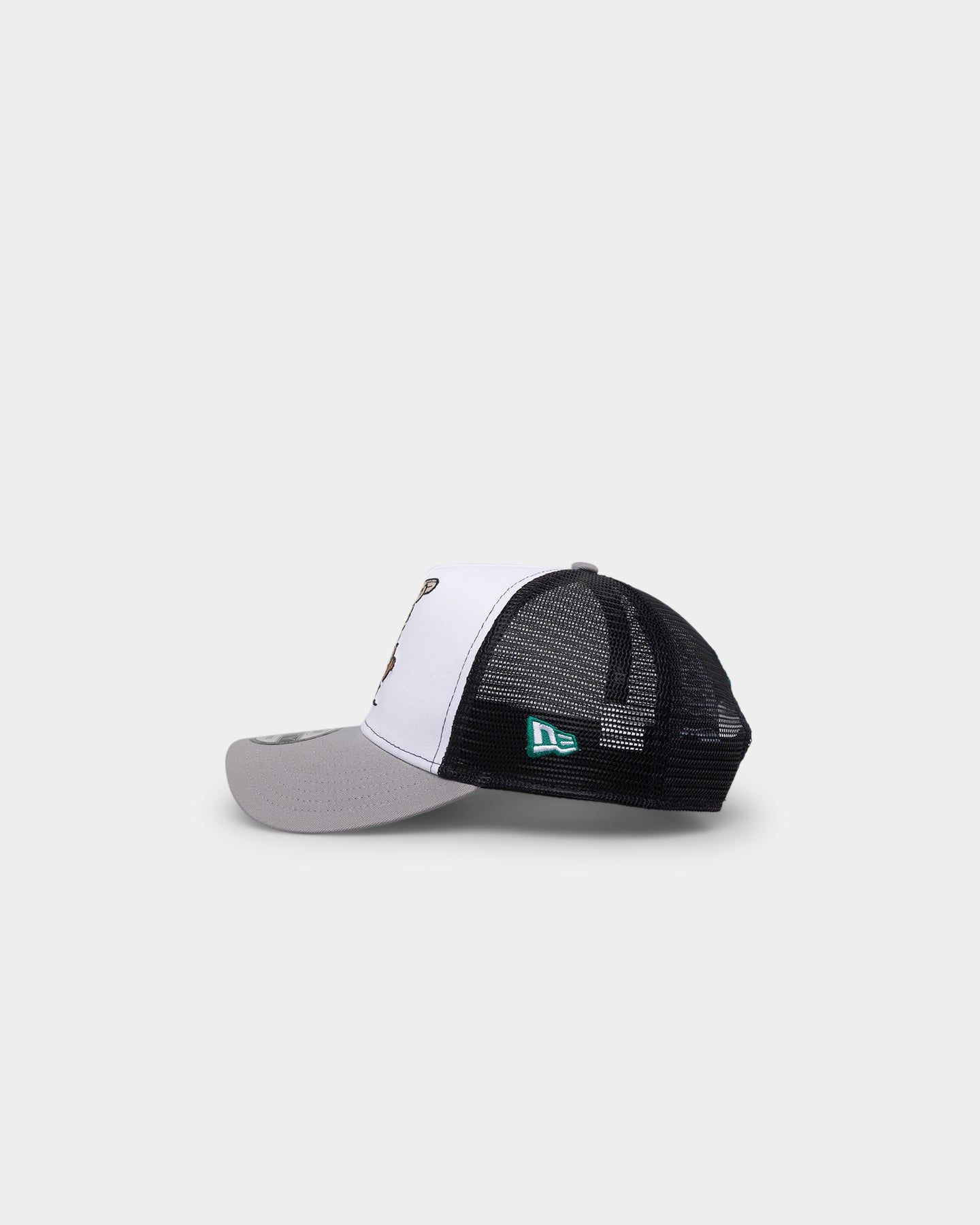 New Era Seattle Mariners 'Mascot Magic' Foam Front 9FORTY A-Frame Trucker Snapback White/Grey sold by Culture Kings product image thumbnail 4