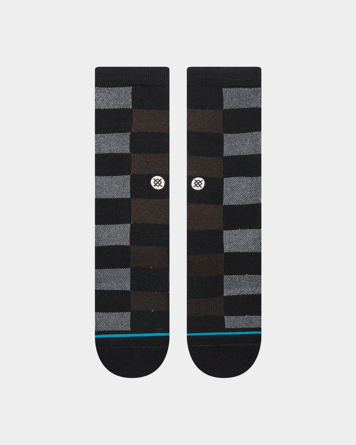 Stance Triple Check Socks Black sold by Culture Kings product image thumbnail 2
