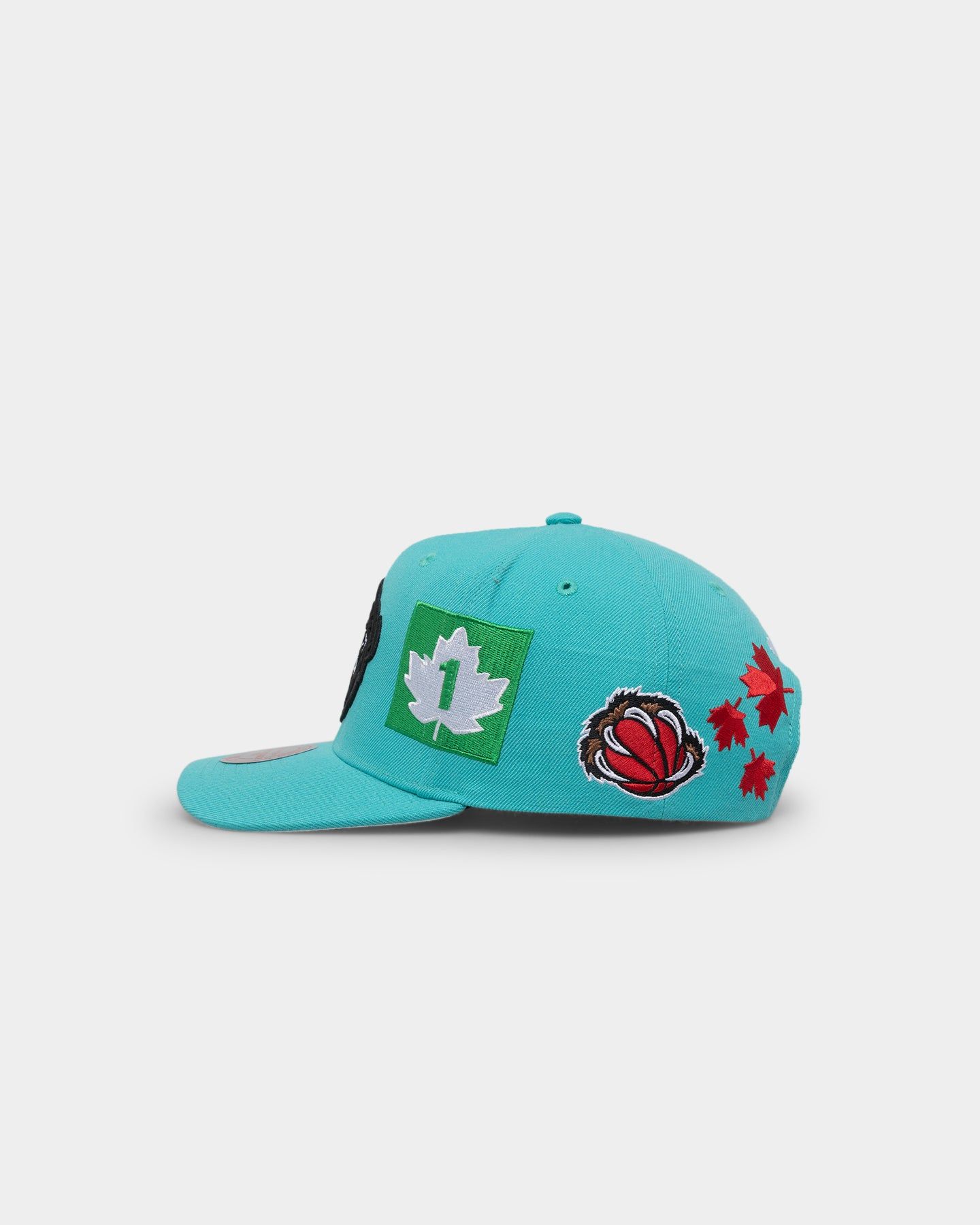 Mitchell & Ness Vancouver Grizzlies 'Highway' Pro Crown Snapback Teal sold by Culture Kings product image thumbnail 4