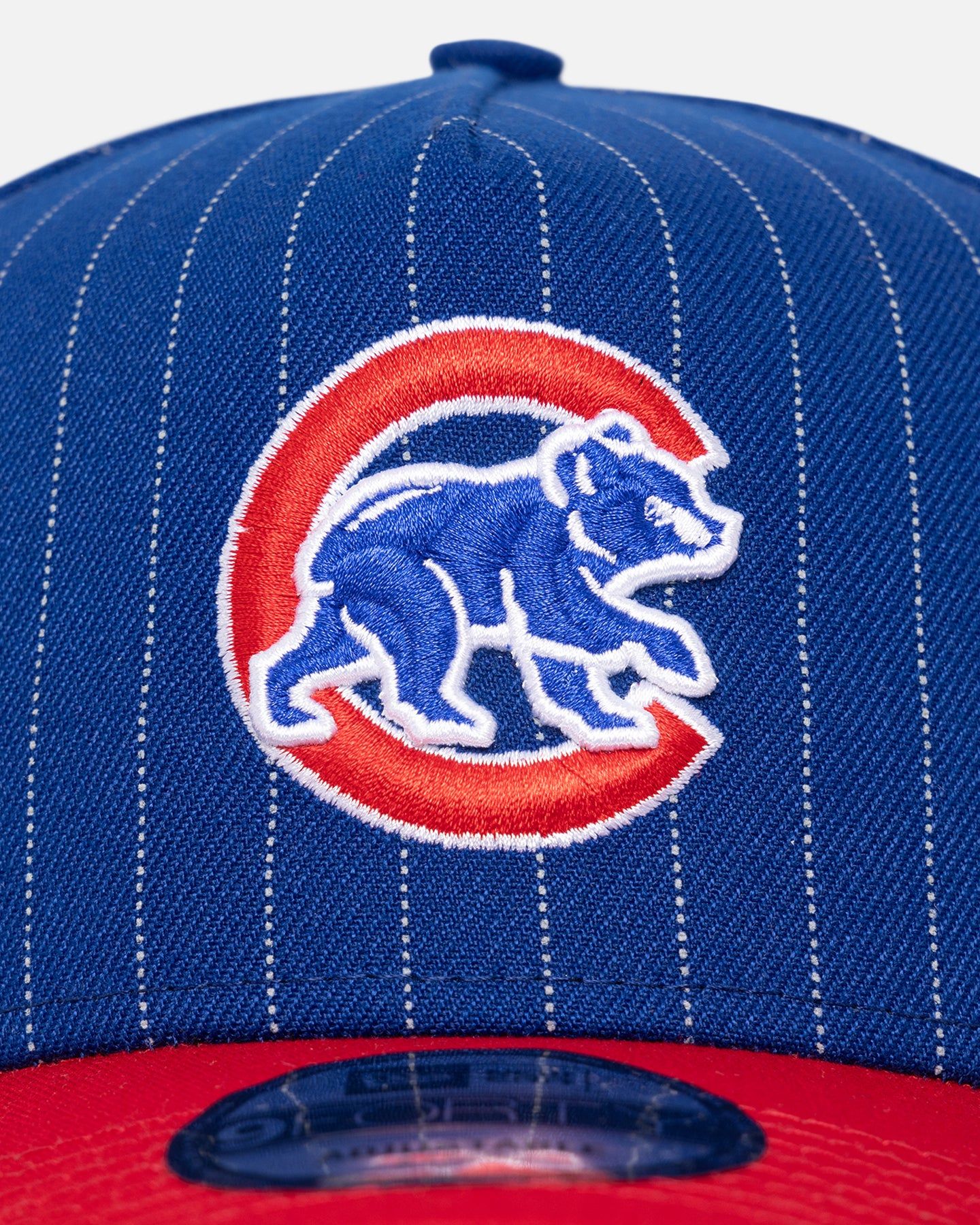 New Era Chicago Cubs '2-Tone Pinstripe' 9FORTY A-Frame Snapback Pinstripe sold by Culture Kings product image thumbnail 5
