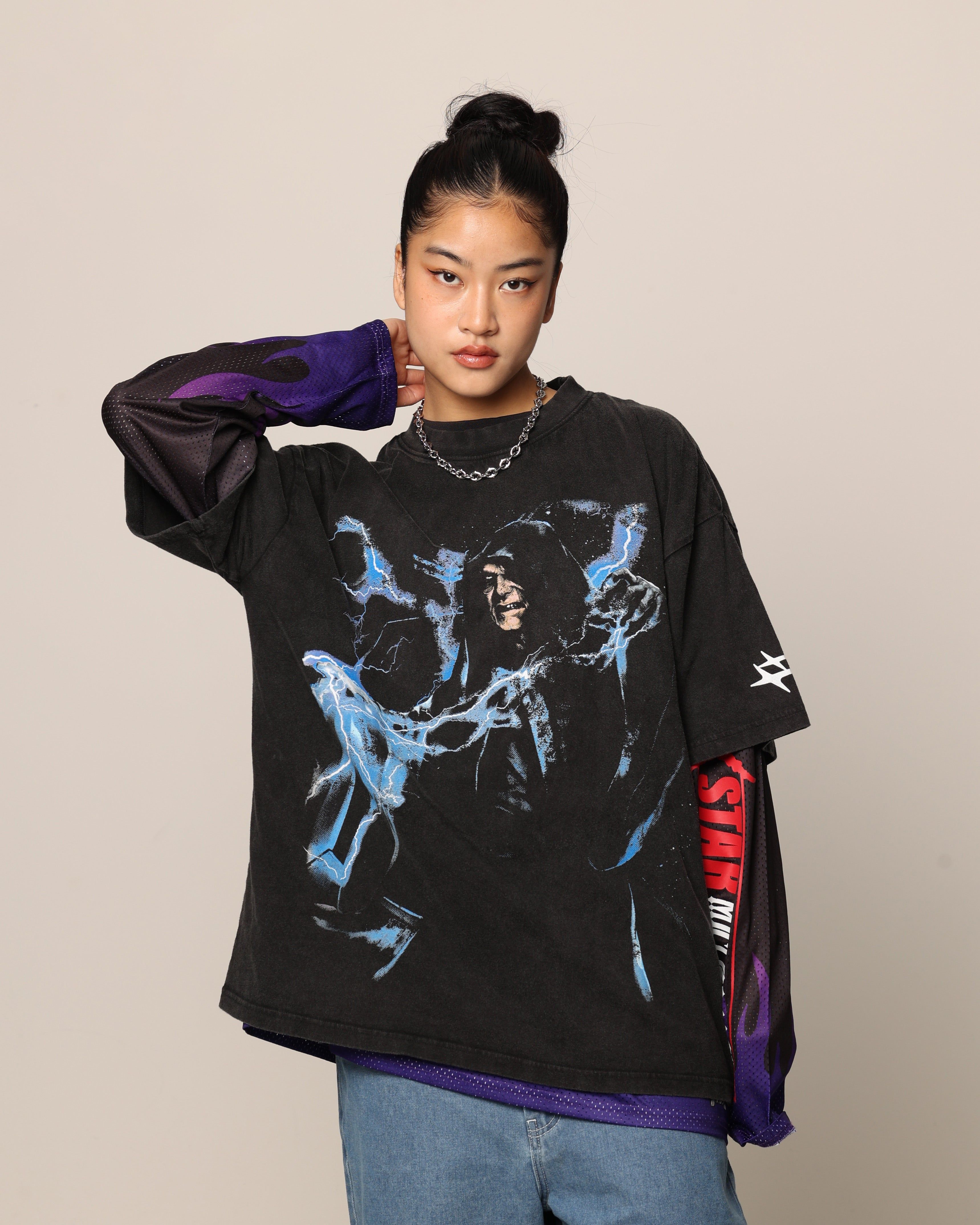 Star Wars Darth Sidious T-Shirt Vintage Black sold by Culture Kings