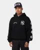 New Era New York Yankees Oversized Hoodie Black/White sold by Culture Kings