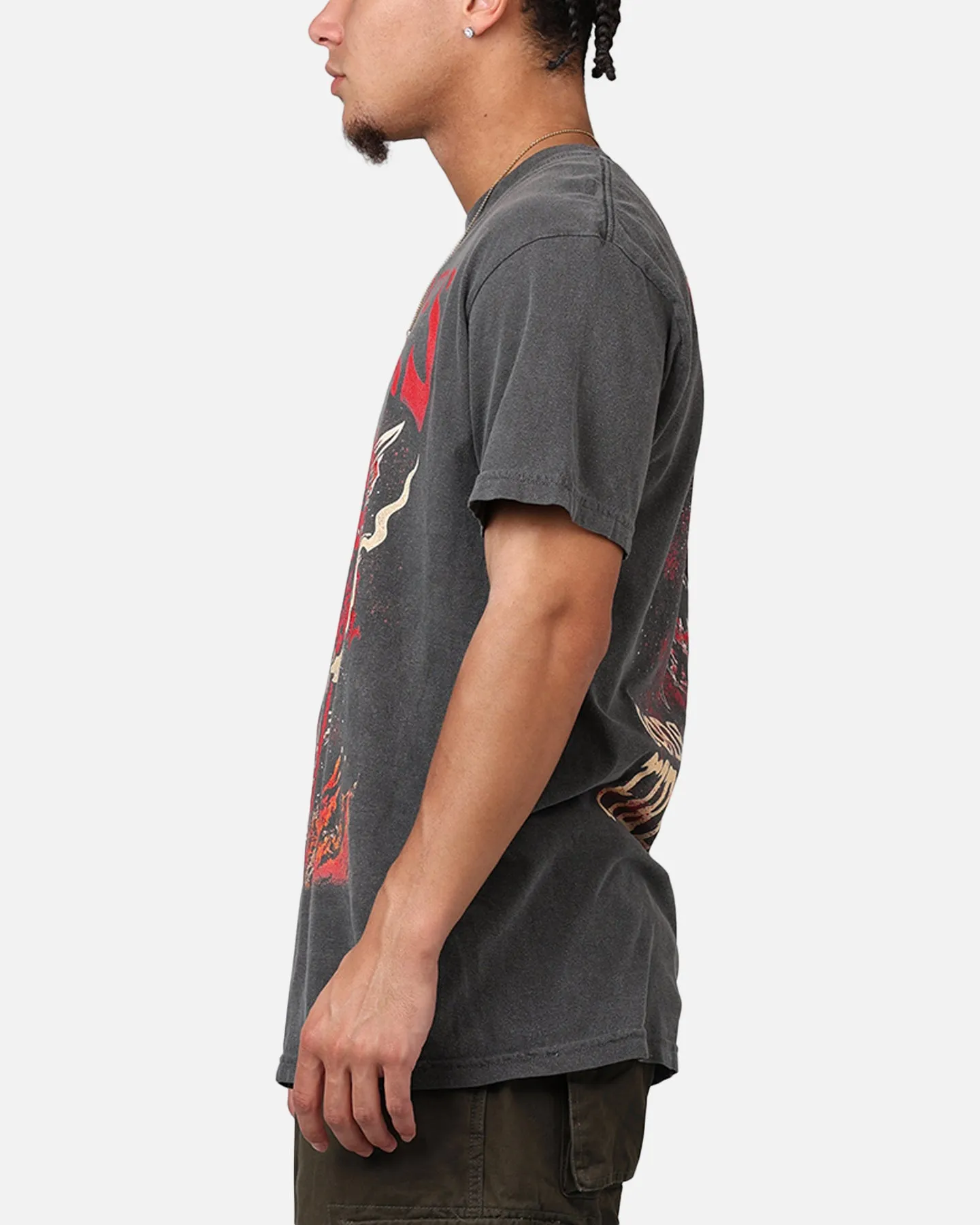 Ripple X Game Of Thrones 'House Of The Dragon' Caraxes T-Shirt Washed Black sold by Culture Kings product image thumbnail 5