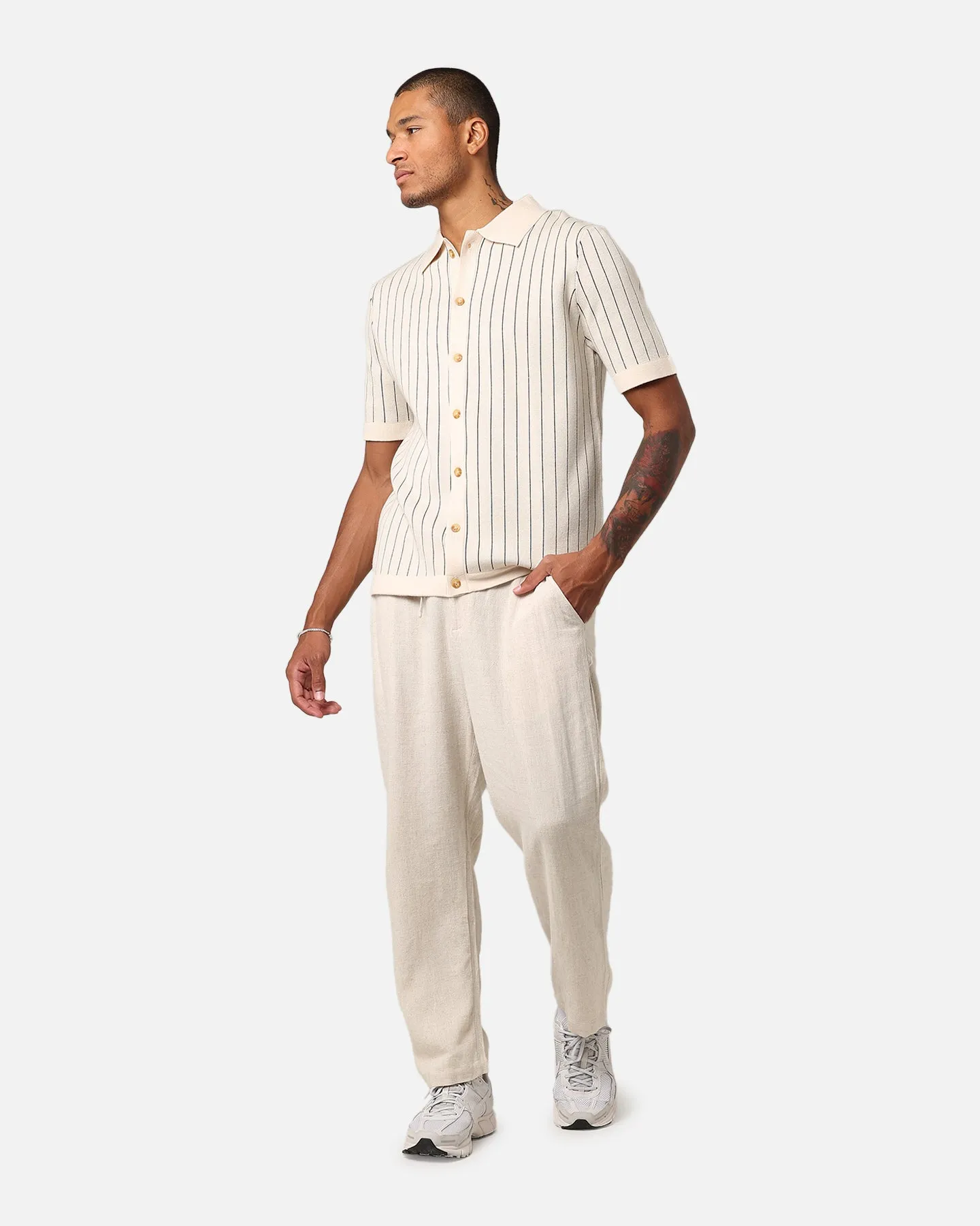XXIII Ezrah Linen Pants Oatmeal sold by Culture Kings product image thumbnail 2