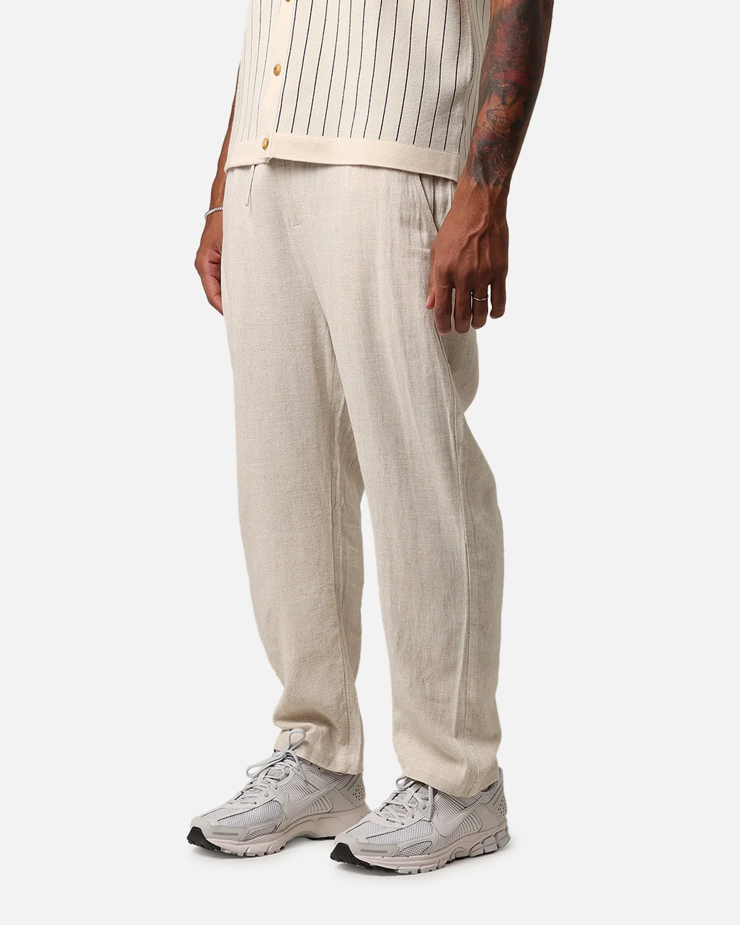 XXIII Ezrah Linen Pants Oatmeal sold by Culture Kings
