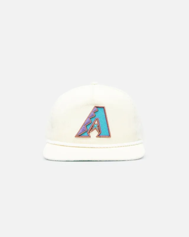 New Era Arizona Diamondbacks 'Throwback Corduroy' Golfer Snapback Chrome sold by Culture Kings