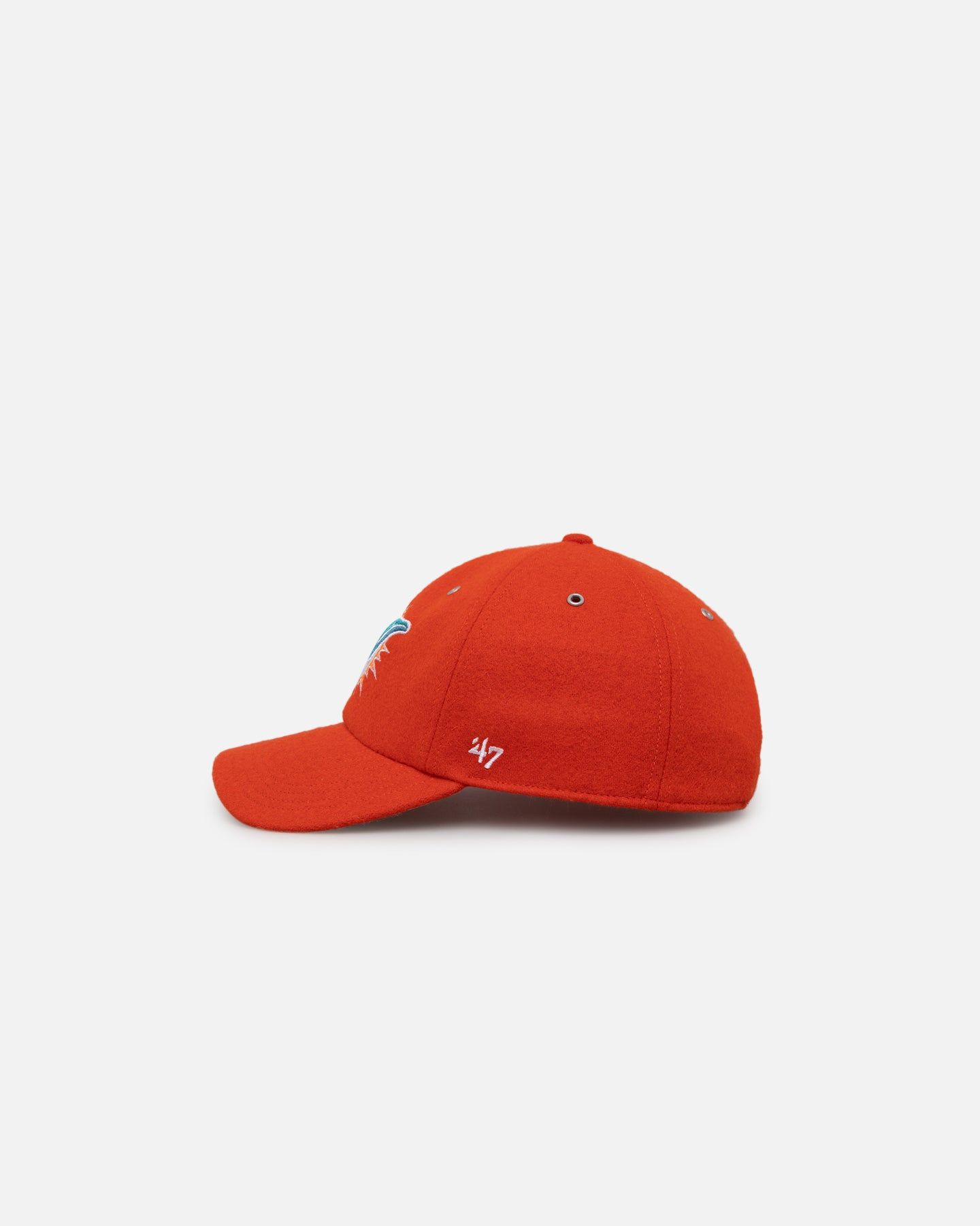 47 Brand Miami Dolphins Wooly Clean Up Strapback Orange sold by Culture Kings product image thumbnail 4