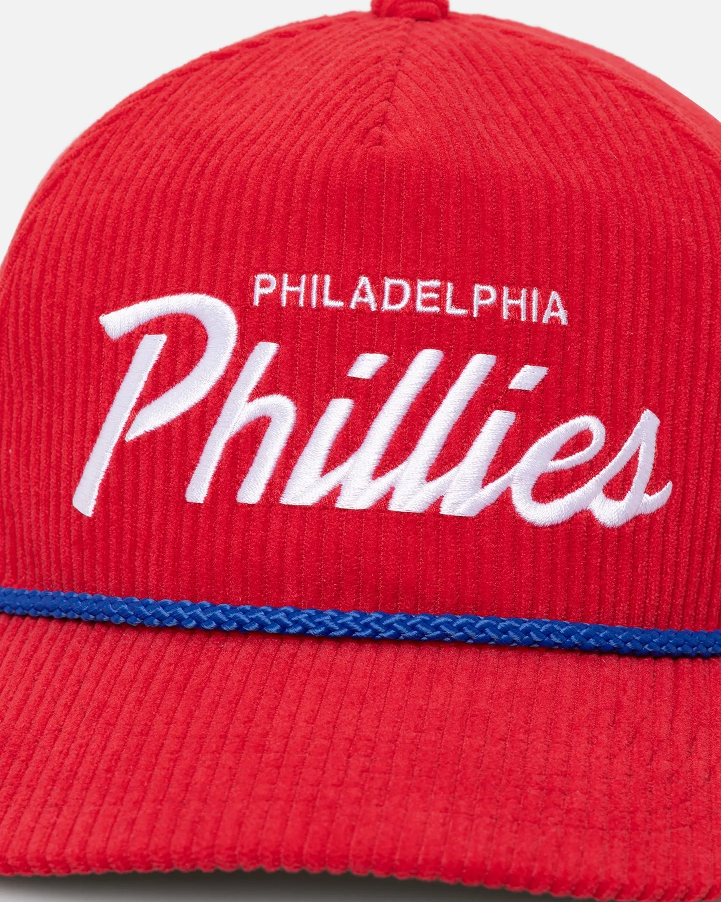 47 Brand Philadelphia Phillies 'MLB Opening Day' Corduroy Crossrope Hitch Snapback Red sold by Culture Kings product image thumbnail 2